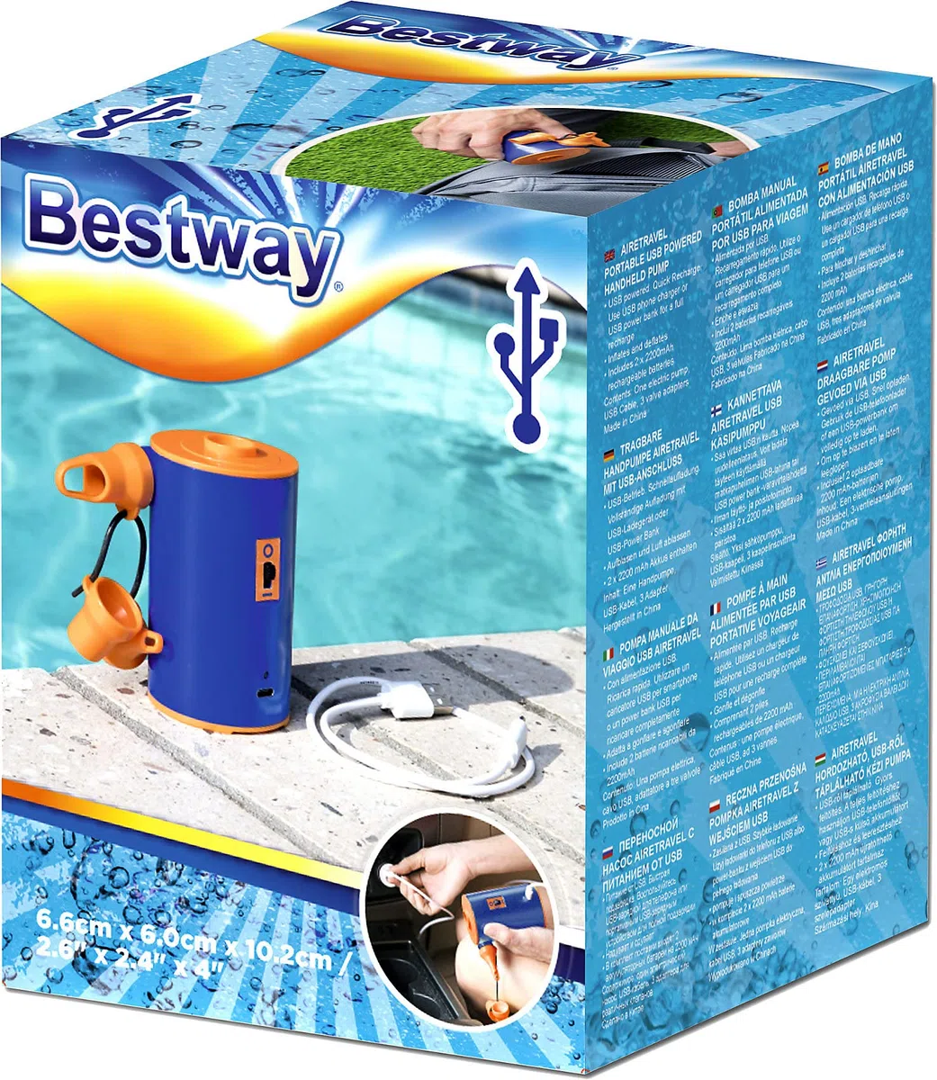 Bestway Unisex-Adult Powered Air Pumps Powered Air Pumps,Multicolor,One Size
