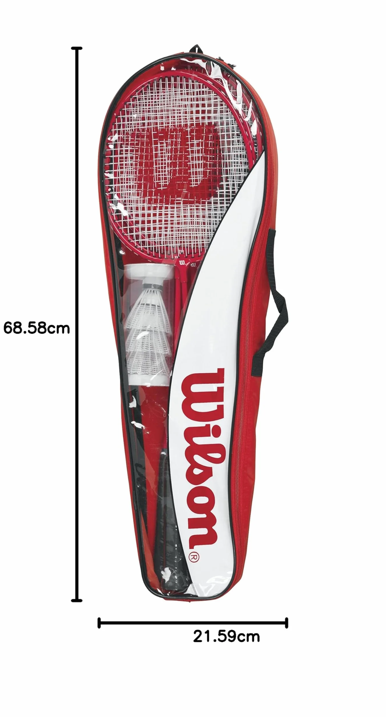 Wilson Badminton zestaw 4 szt. 3 rakiety do badmintona