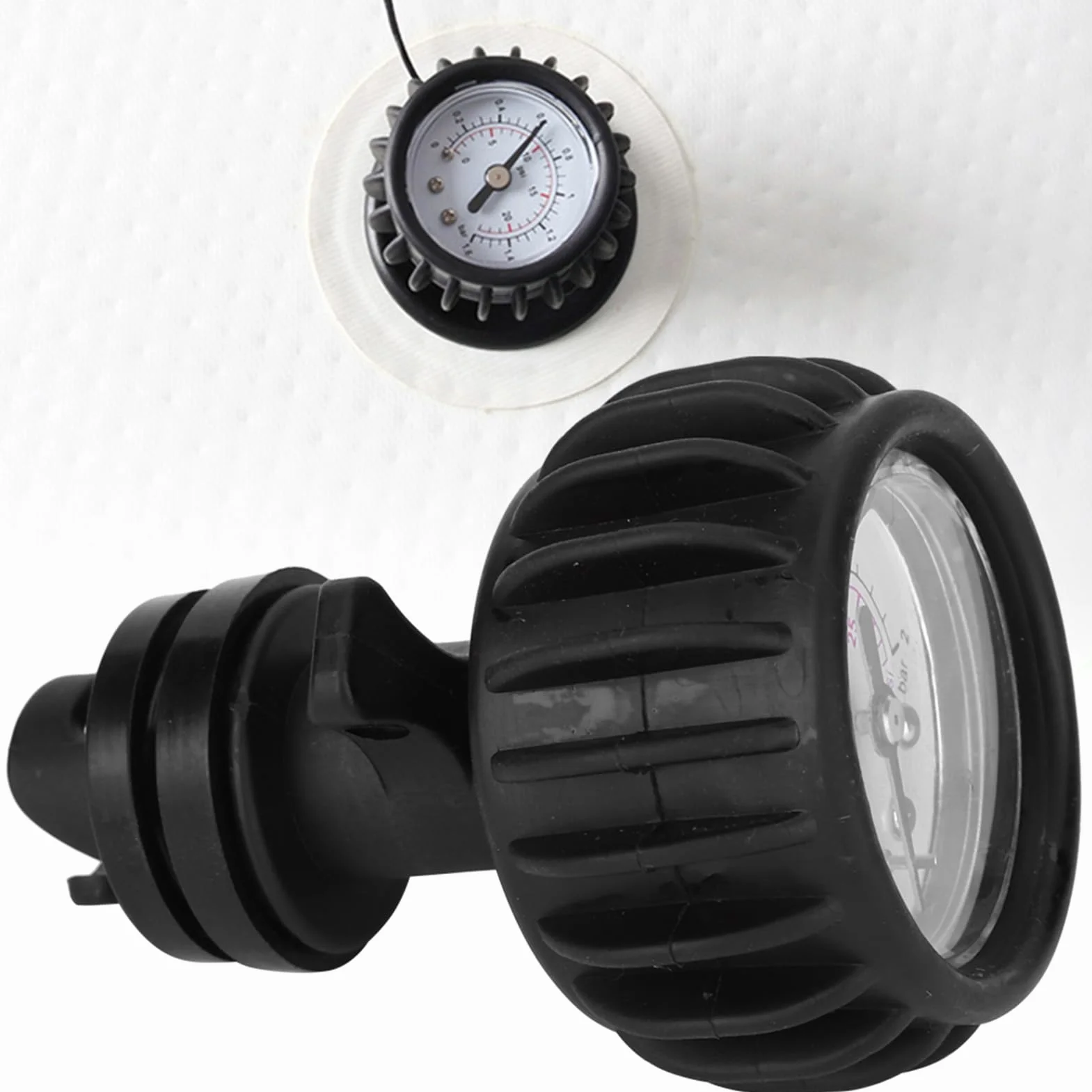 Manometr do Pontonu 0-2 BAR lub 0-30 PSI Manometr Powietrza w Kajaku Manometr do Pontonu Jednokierunkowy Manometr Narzędzie Pomiarowe do Pontonu Ponton Kajak