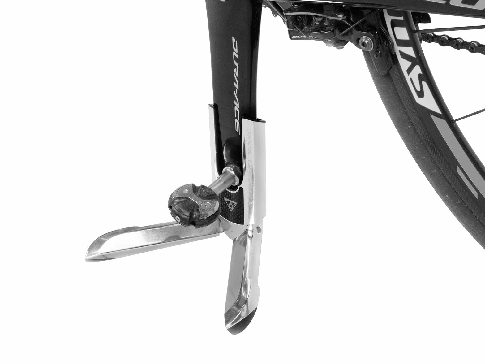 Topeak Stojak rowerowy Slim X srebrno-czarny 16 cm 14 kg