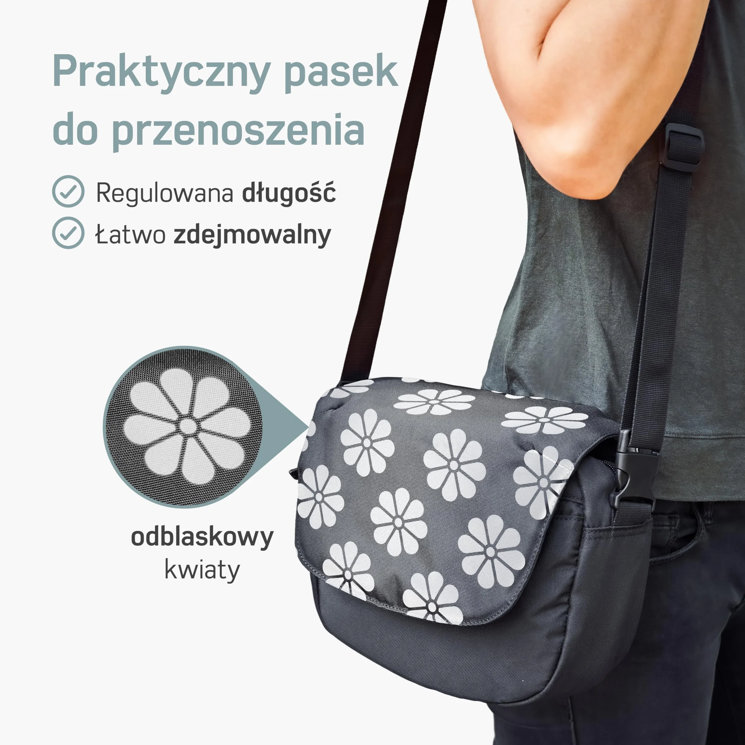 Borgen KLICKfix torba na kierownicę rowerową – wodoodporna i przestronna torba na kierownicę rowerową 5 l – torba rowerowa na kierownicę