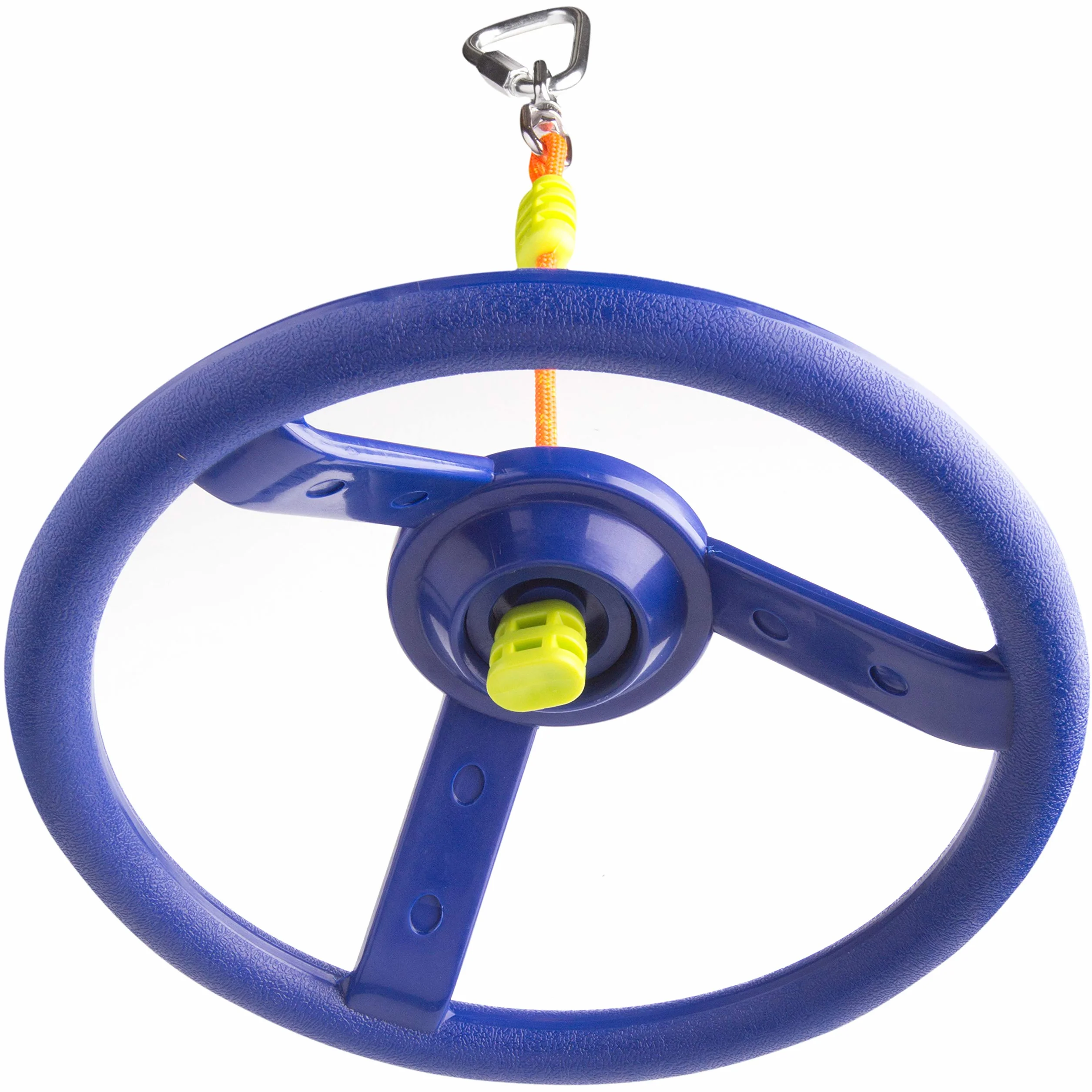 Ninja Slackline Spinner Wheel 360° z Karabińczykiem do Toru Przeszkód dla Dzieci