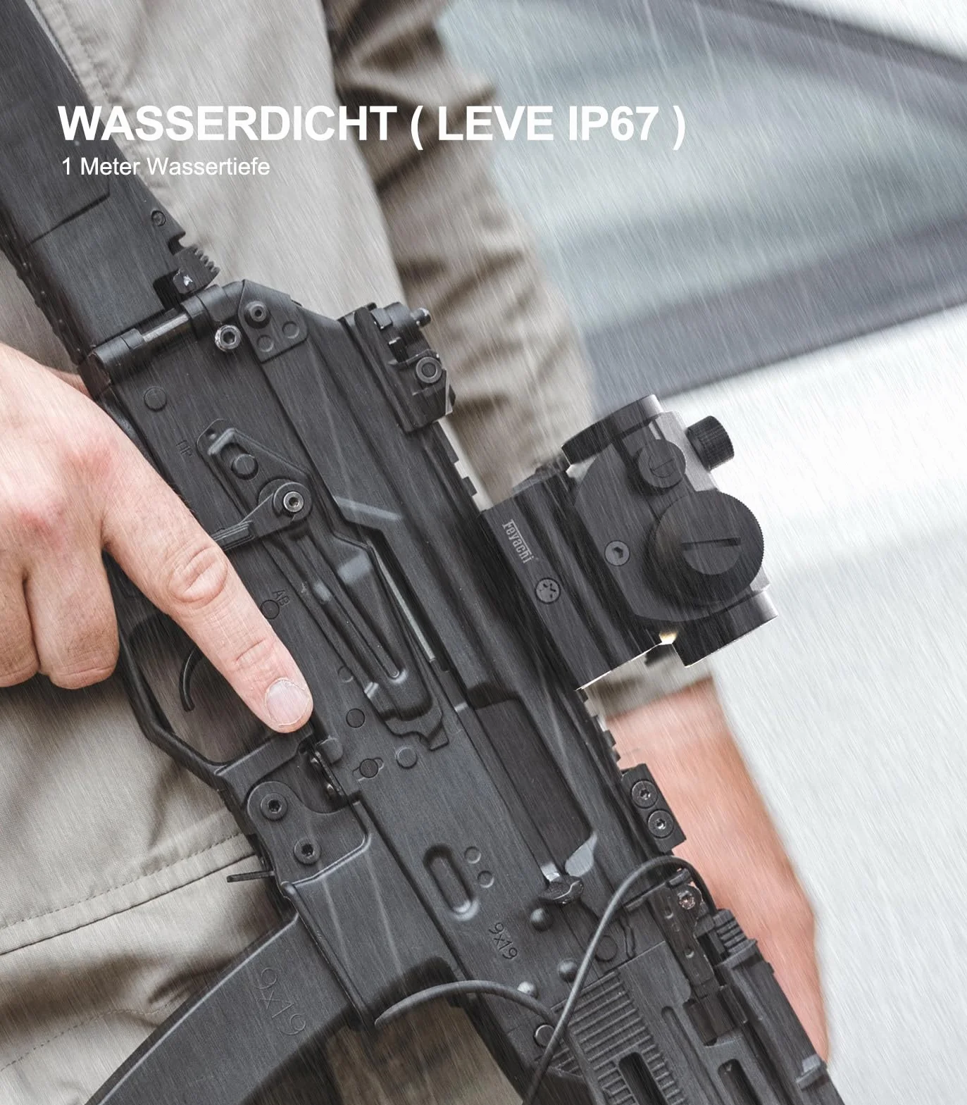 Feyachi RDS-69 Celownik z czerwoną zieloną kropką 4 MOA Kompaktowy z montażem Riser