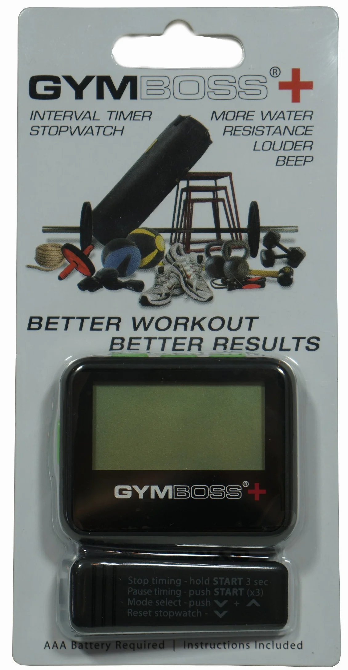 Gymboss Plus Timer interwałowy stoper