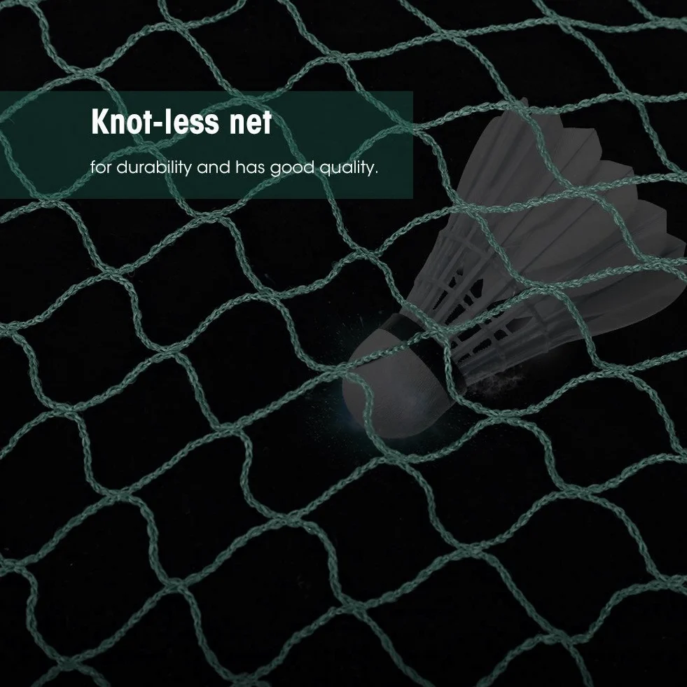 Siatka do badmintona, przenośny, trwały badminton, tenis, siatkówka, siatka na pikleball, 6,5 x 0,5 m, do wewnątrz, na zewnątrz, na plażę, na ulicę, podwórko, siłownię, do parku (czerwony/zielony) (2