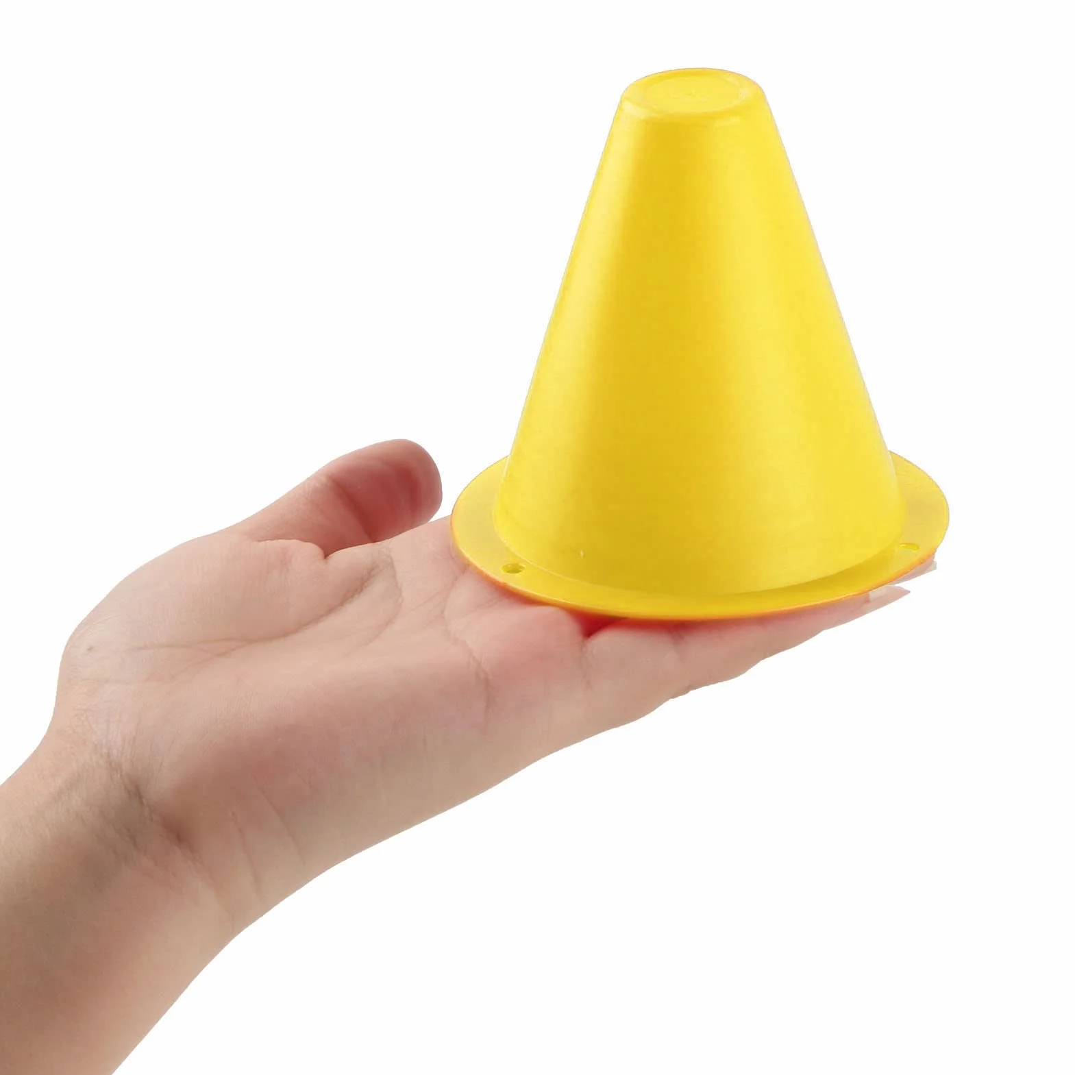 Soccer Training Cone, Agility Soccer Disc Disc Barriers Plastic Marker Holder Sports Akcesoria (10pcs)