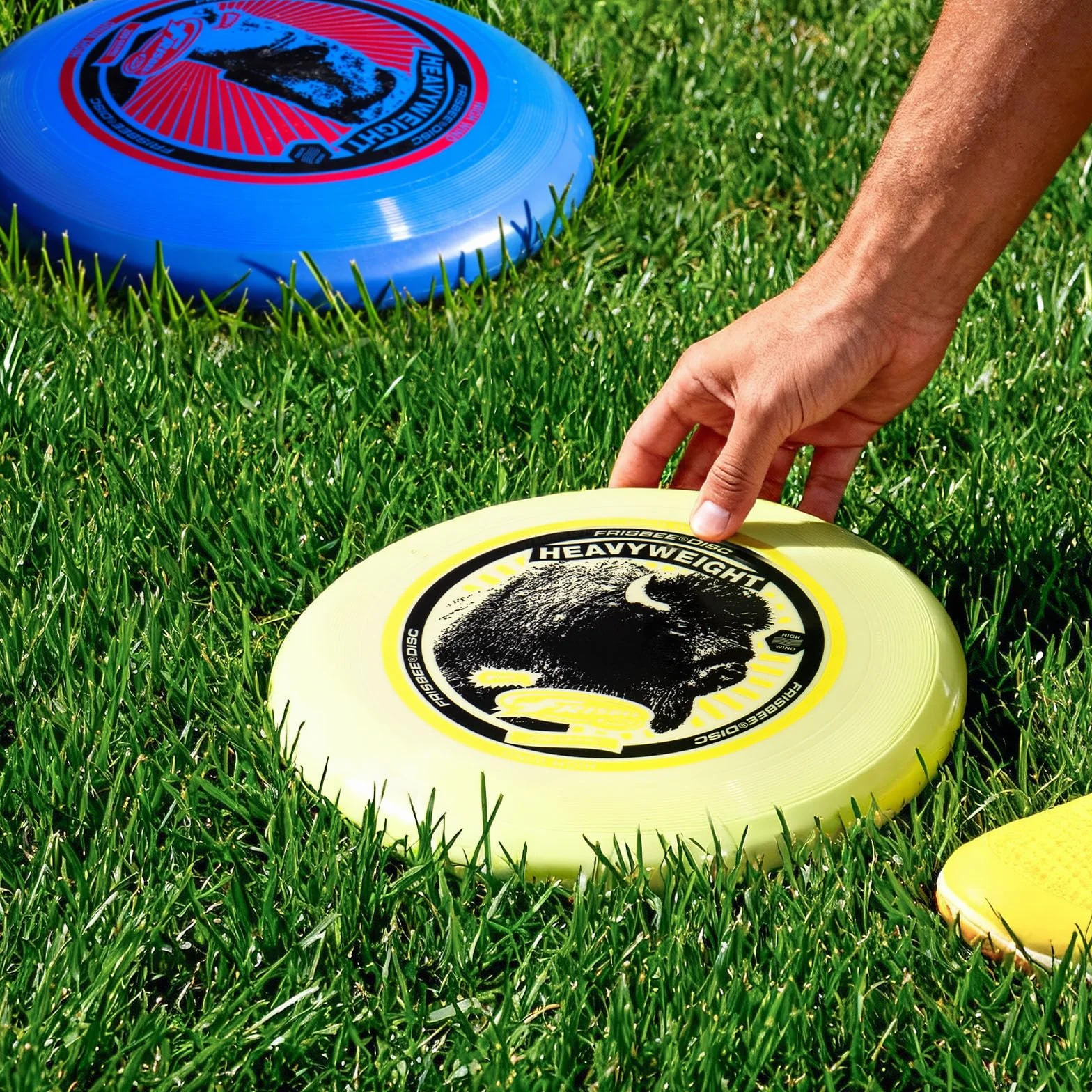 Wham-O Frisbee Heavyweight 200 g latający dysk sportowy długi dystans trwały do aktywności na świeżym powietrzu