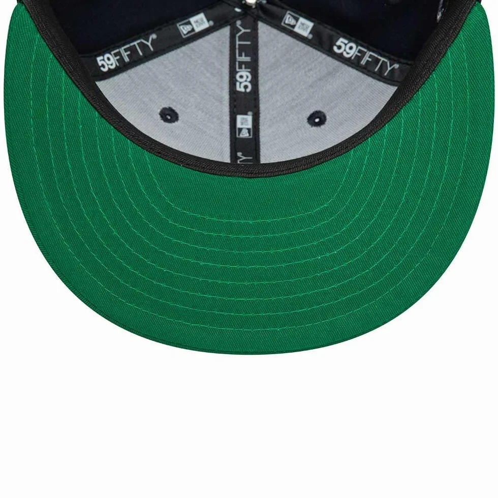Czapka z daszkiem New Era Team Colour 59FIFTY New York Czarno-Zielona | Rozmiar 7 1/2 | 60 cm