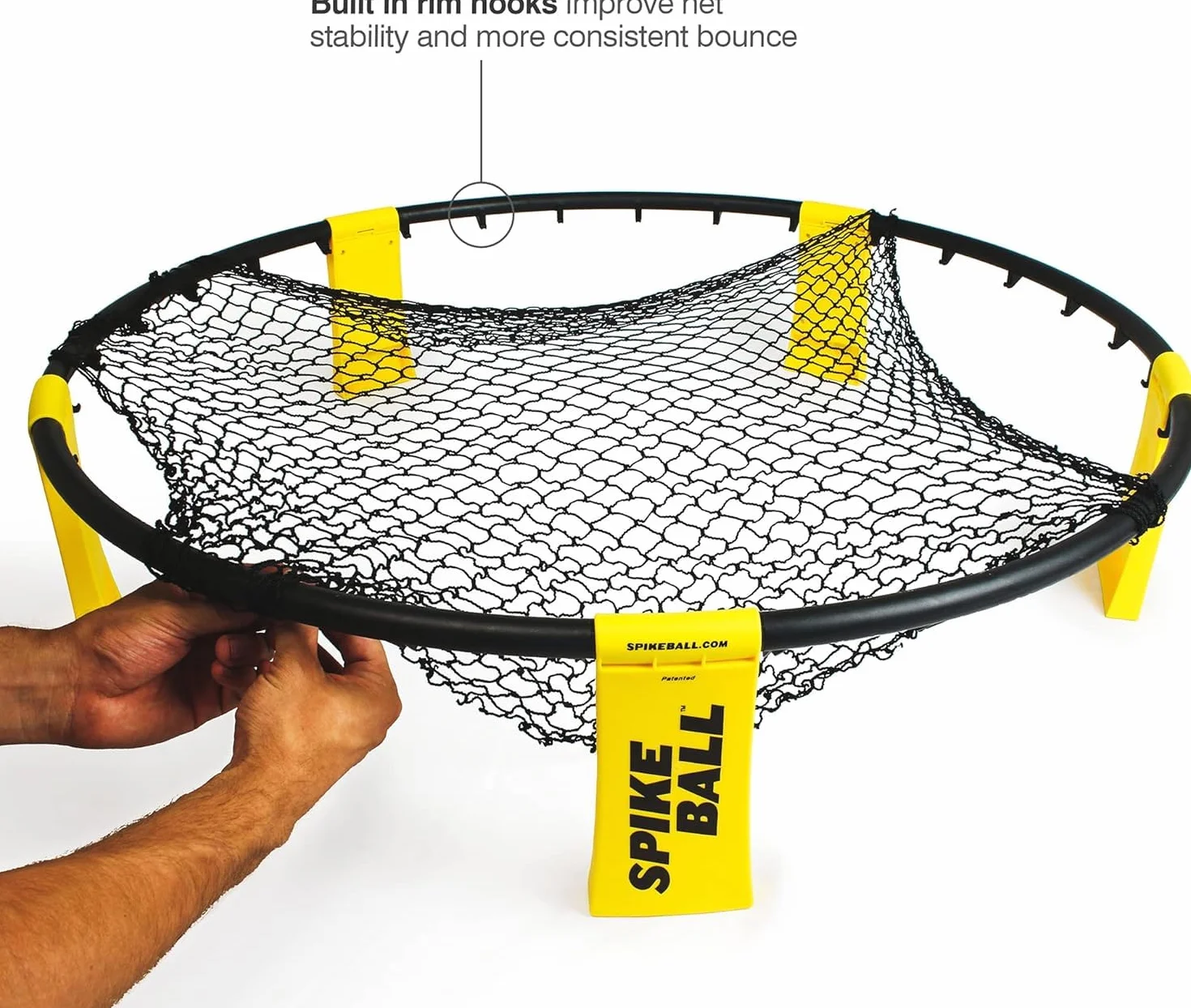 Spikeball Spikeball_20500 S-CM-002 Roundnet, Żółty/Czarny, Jeden Zestaw