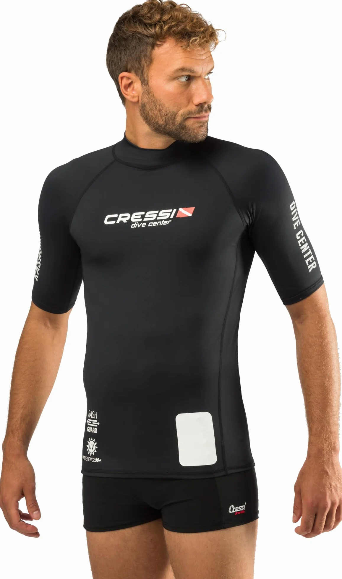 RASH GUARD DIVE CENTER UOMO M/CORTE NERO XL/5 (54)