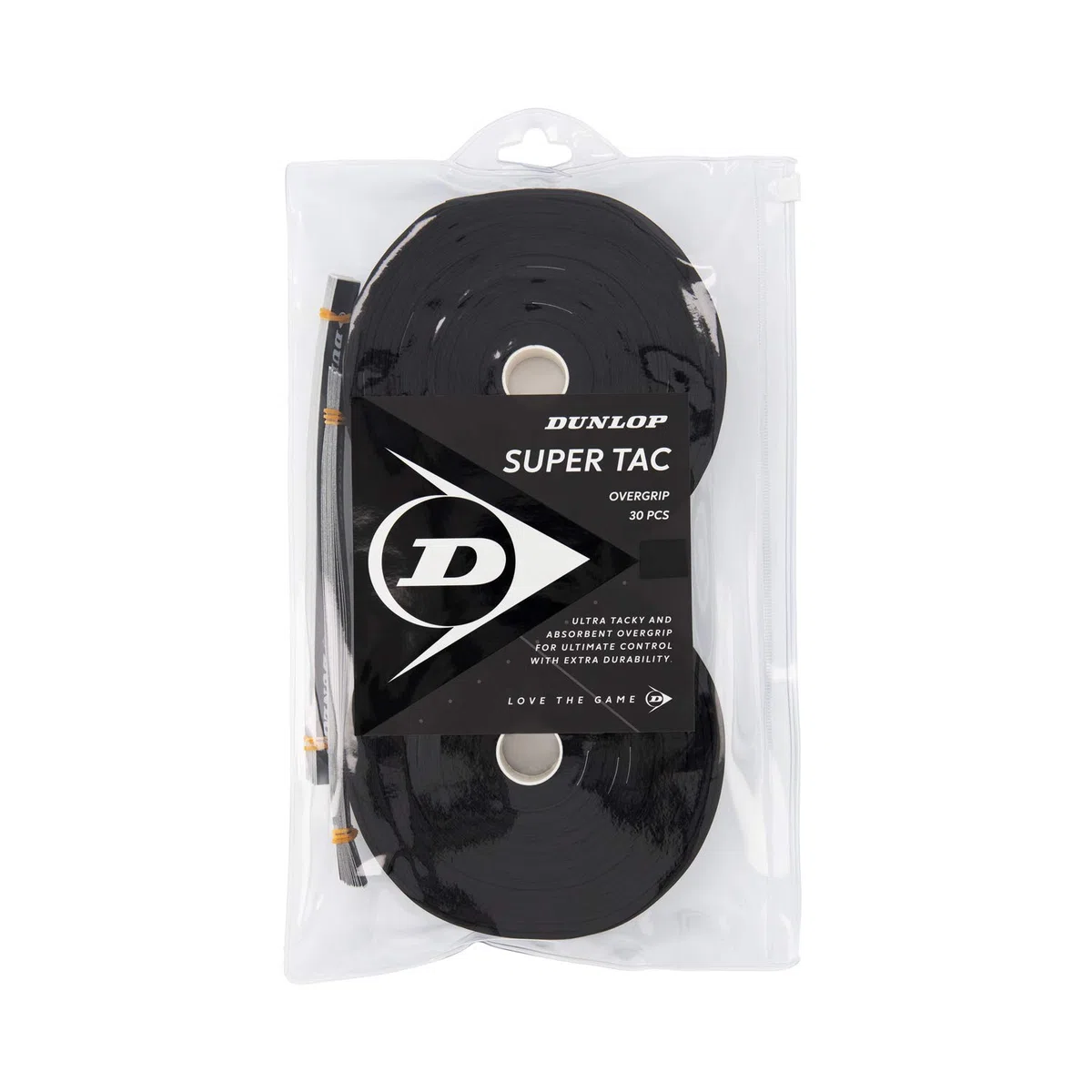 Dunlop Super Tac Owijka Tenisowa Czarna 30 Sztuk