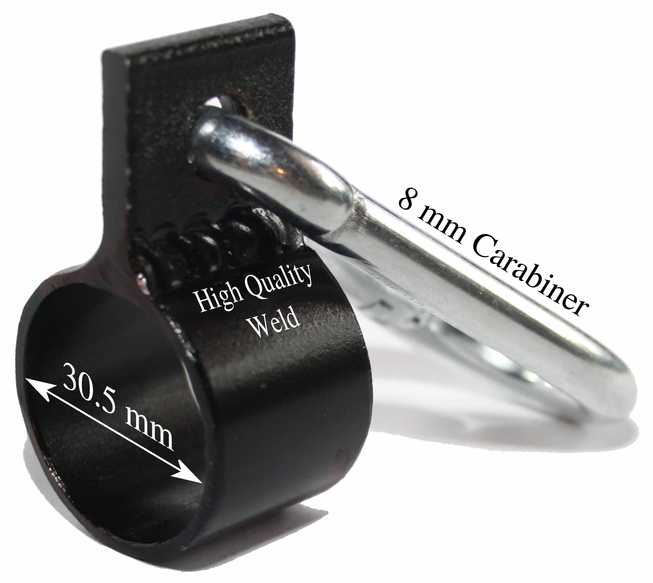 T-Bar Row tuleja wioślarska adapter 30 mm czarny
