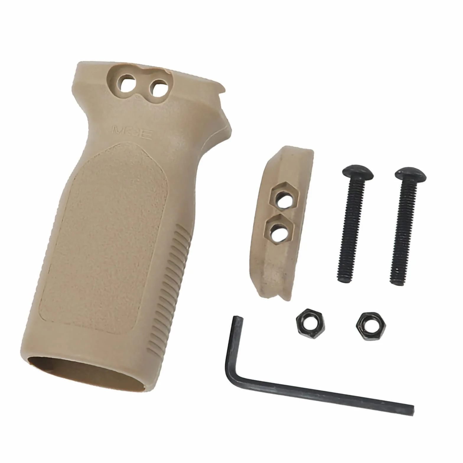 GotYou Uniwersalny uchwyt pionowy czarny Fma Airsoft M4 RVG akcesoria, uniwersalny uchwyt nylonowy taktyczny do szyny 20 mm