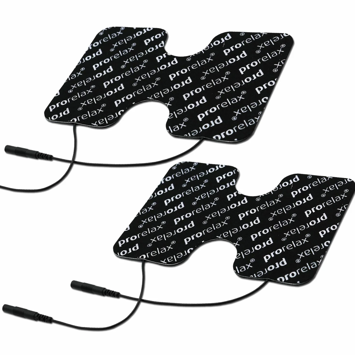 Prorelax Blackline Electrode Pads Wymienne podkładki Tens + EMS, czarne