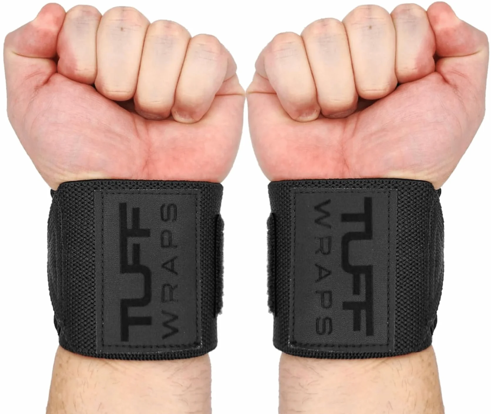 TuffWraps 40.0 cm opaski na nadgarstki: bez pętli na kciuki, wysokiej jakości opaski na nadgarstek na siłownię do podnoszenia ciężarów, wyciskania na ławce, trójboju siłowego i treningu crossowego