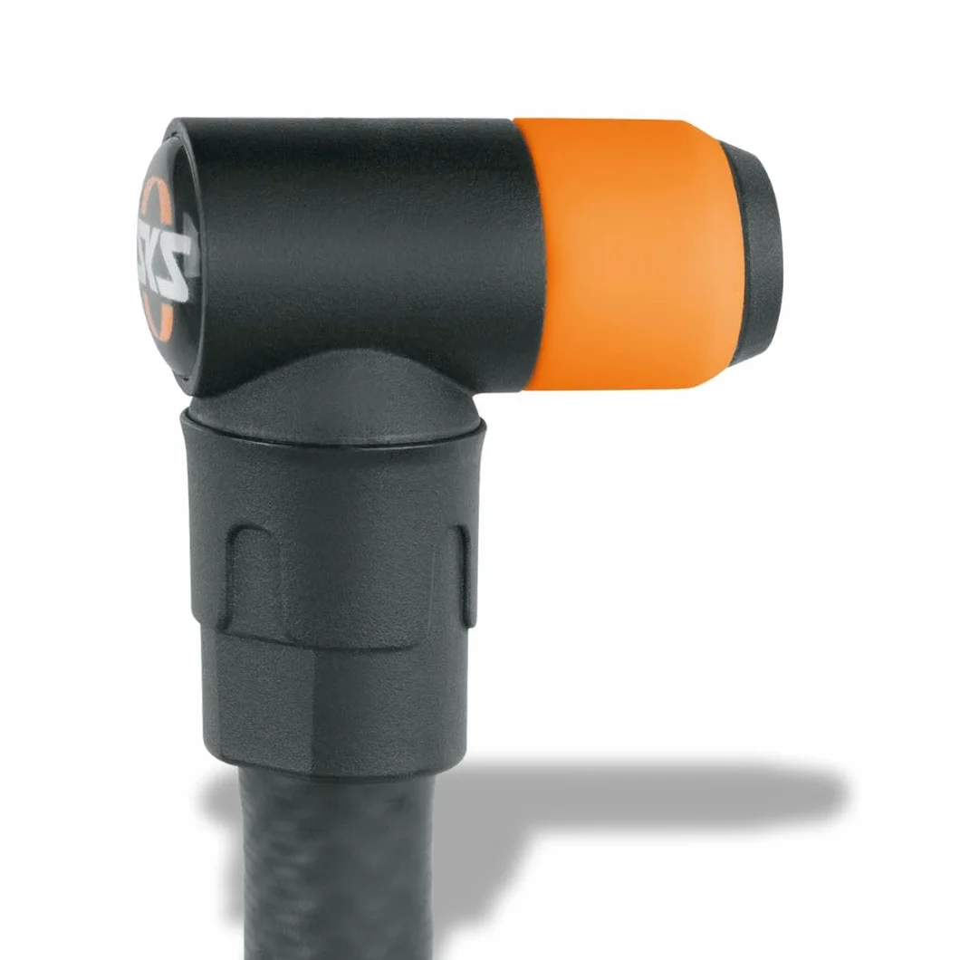 SKS GERMANY CLIK VALVE głowica pompy (intuicyjny system zatrzaskowy, o 50% większy przepływ objętościowy, nie zużywa się, możliwość doposażenia we wszystkie pompy stojące SKS, do zaworów Schwalbe Clik