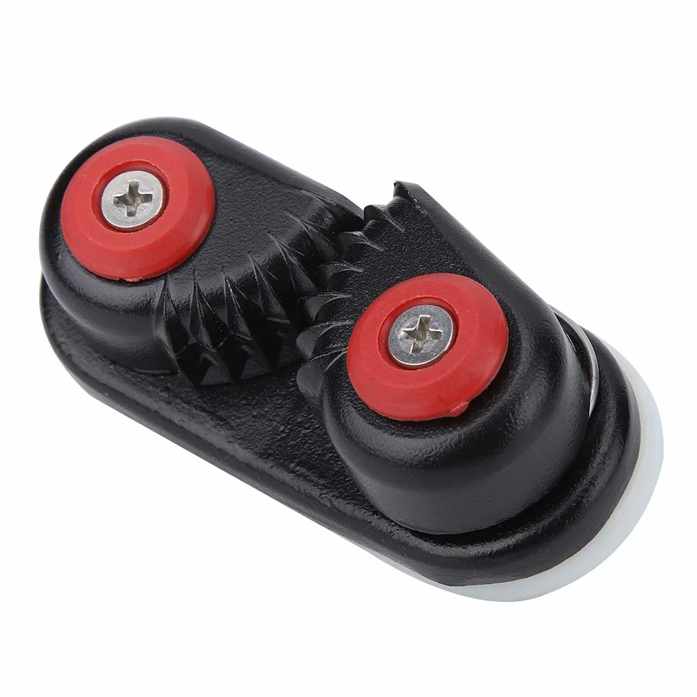 Cam Cleat Czarna klamra ze stopu aluminium uchwyt kotwica knagi na kajak jacht łódź