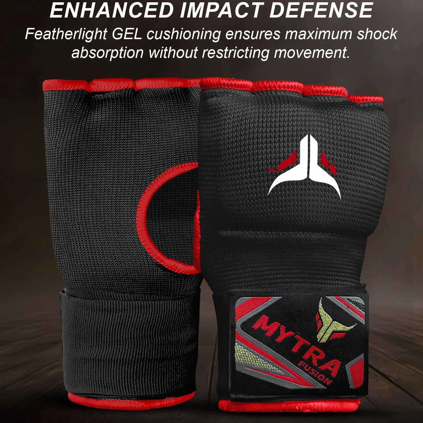 Mytra Fusion Kids Hybrid Boxing Inner Gloves Punching Boxing MMA Muay Thai Gym Workout Gel Inner Gloves