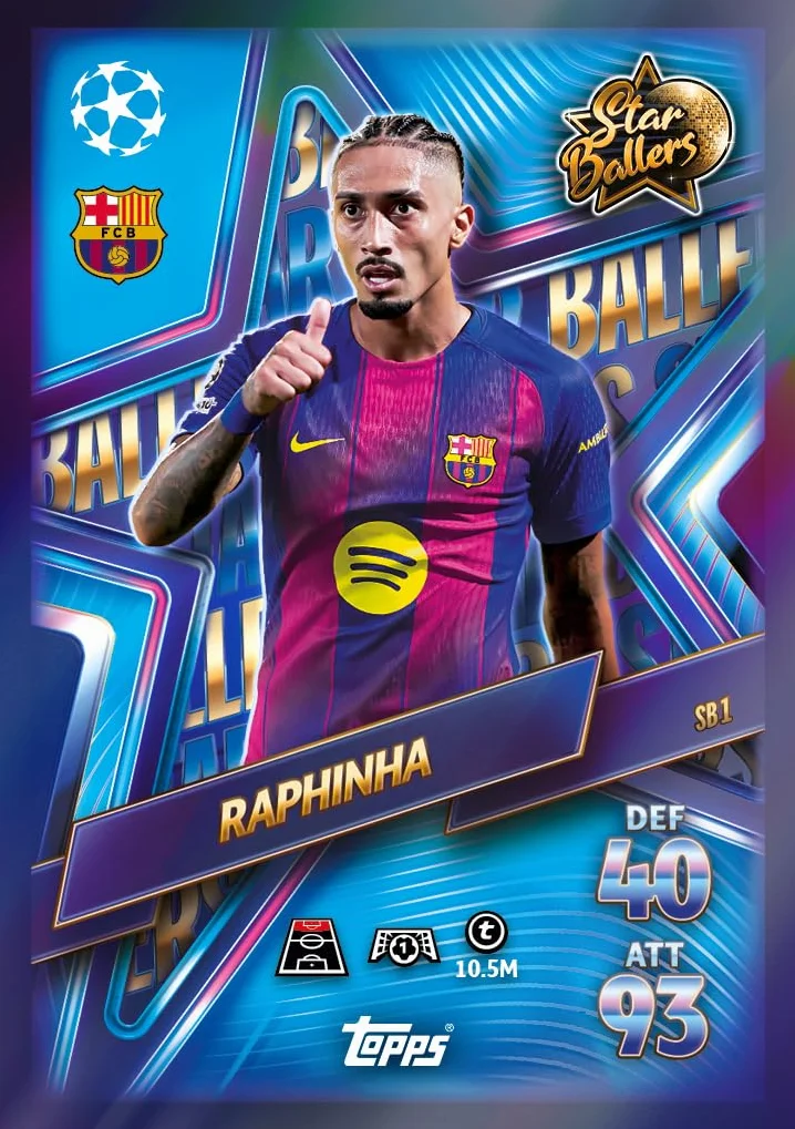 Topps UCC Match Attax 2025/26 Eco Pack #2 Star Ballers 41 kart