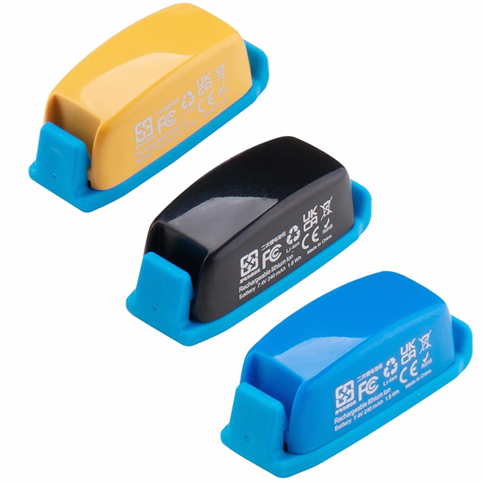 [Mały, lekki] Bateria do SRAM AXS Red eTap GX Eagle Force Rival XX1 X01, do SRAM Reverb, kolorowy, 240 mah (niebieski/niebieski)