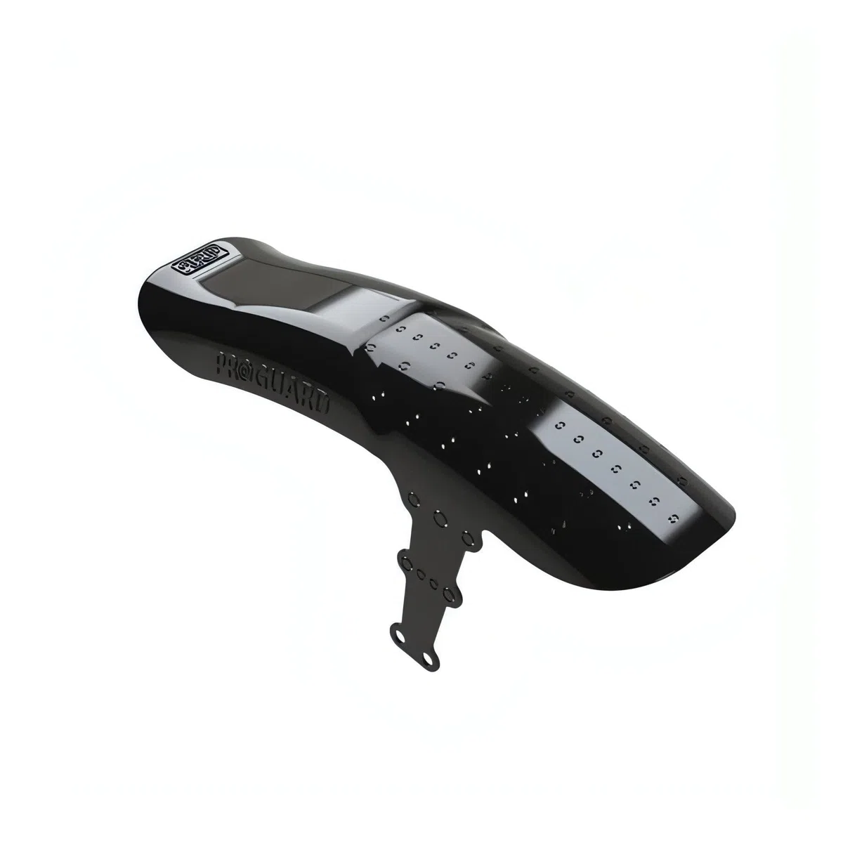RRP Unisex Proguard Rear Błotnik Rowerowy, Czarny, Z 6 opaskami