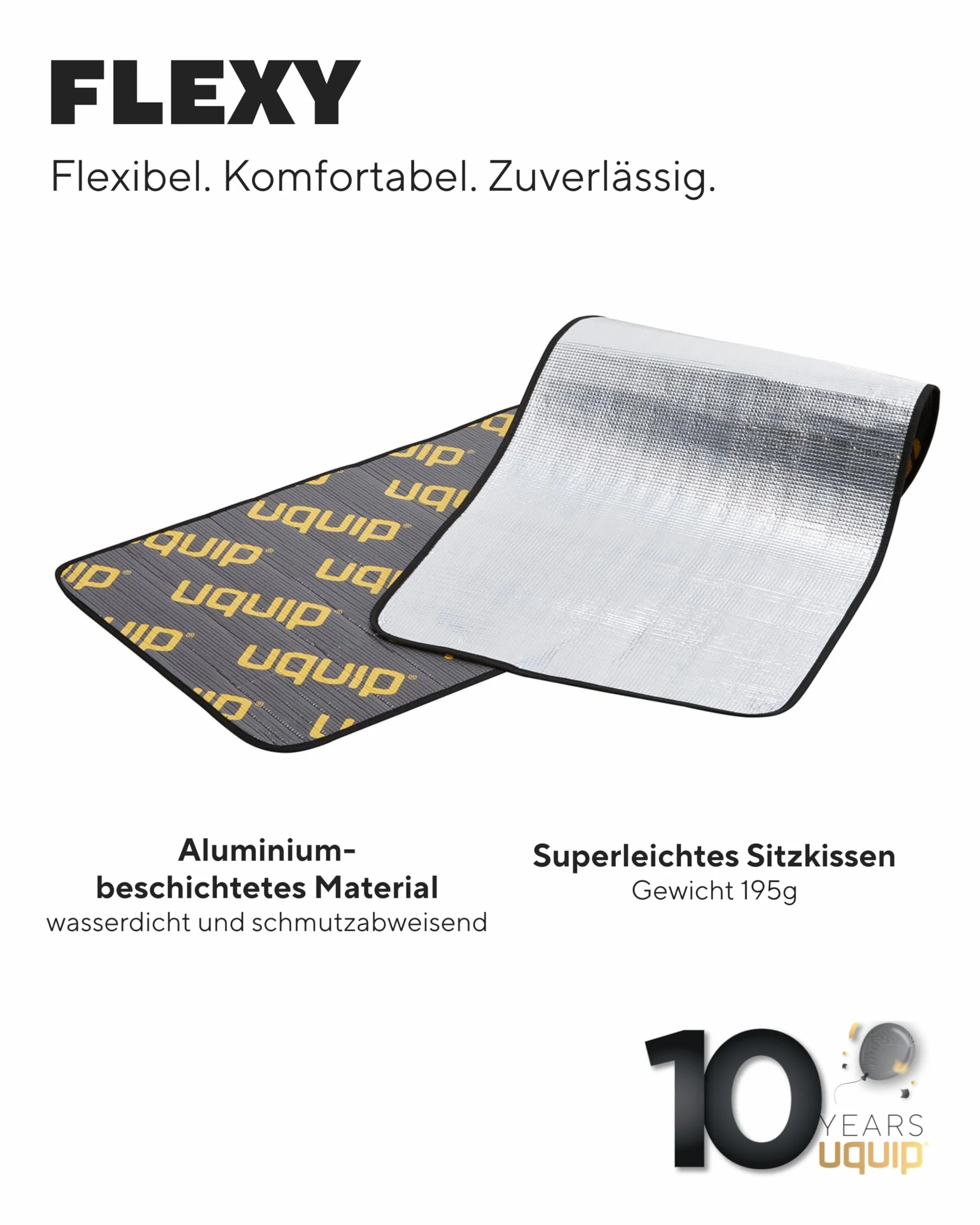 Uquip Karimata Flexy 190 mata ochronna przed zimnem i wilgocią 190 x 55 cm
