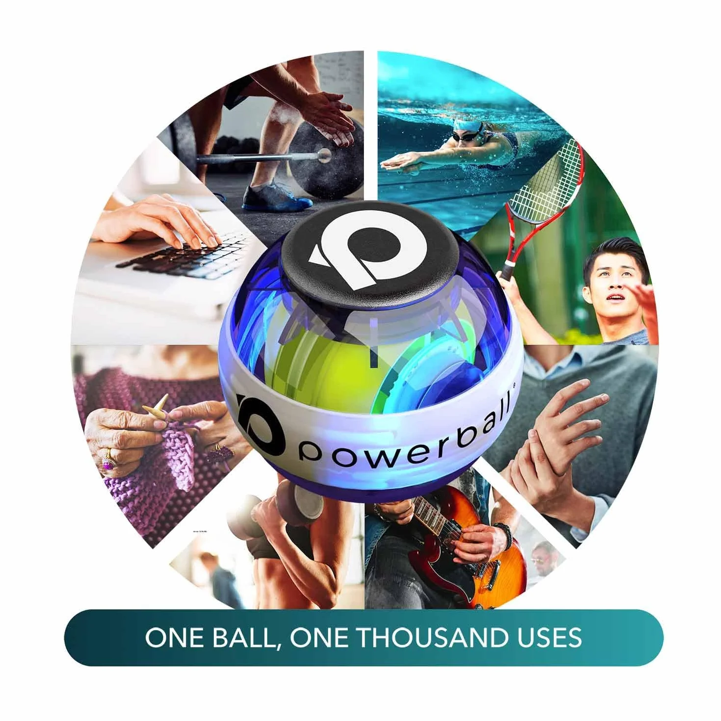 NSD Powerball 280 Hz żyroskop wzmacniający rehabilitacyjny Fusion Cord Start Classic