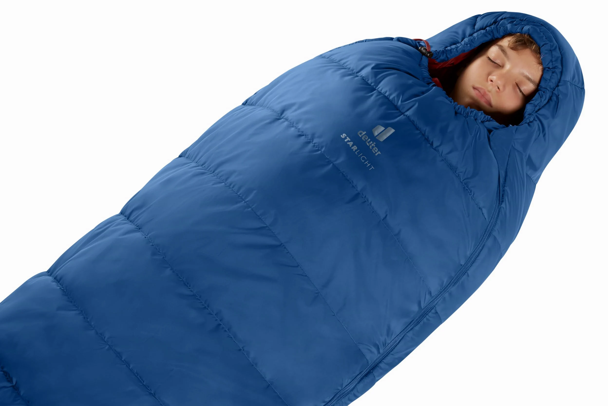 deuter Śpiwór dziecięcy Starlight z włókien syntetycznych (rozmiar ciała 130-170 cm)