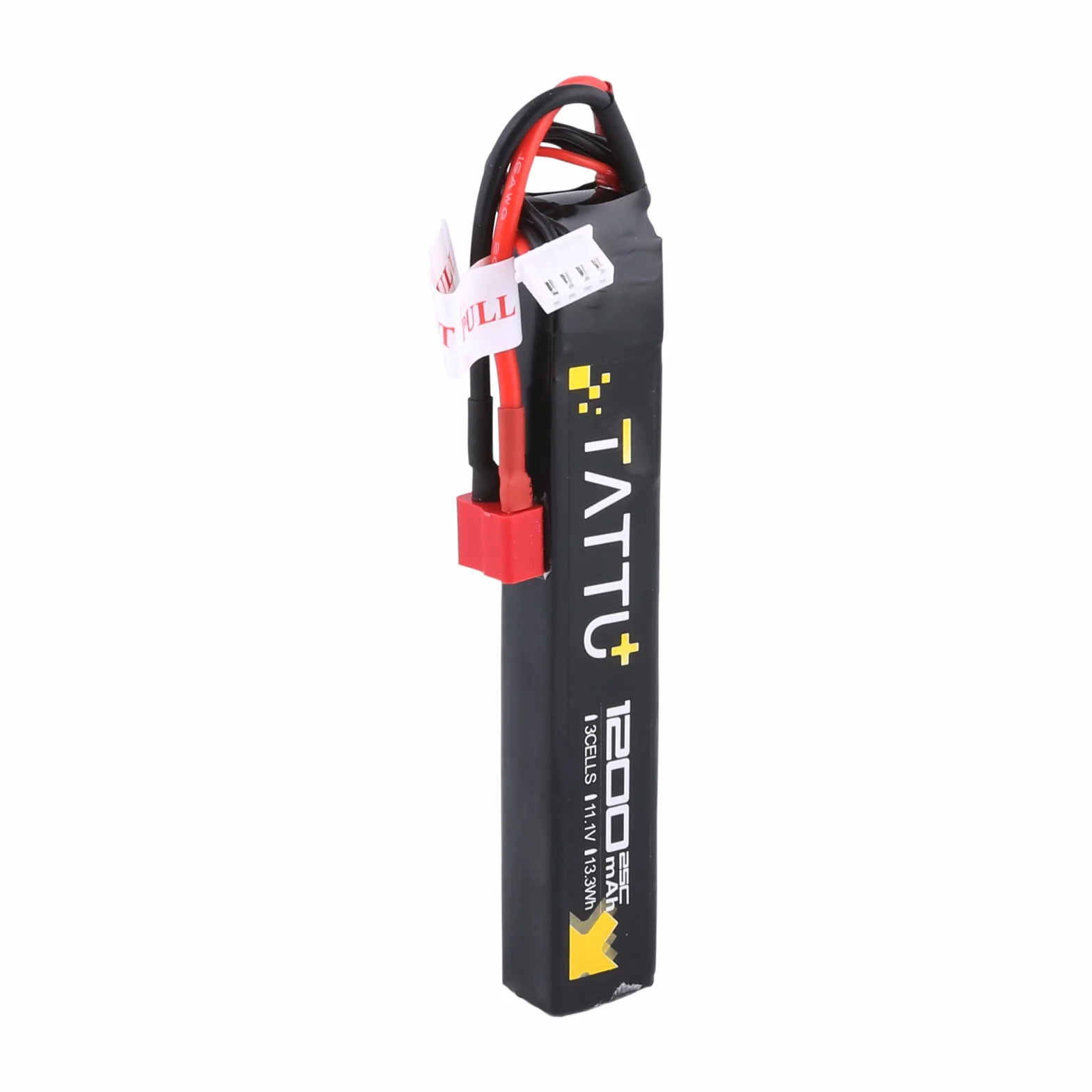 TATTU 11.1V LiPo Akumulator Airsoft Stick 3S 1200mAh 25C z złączem Deans