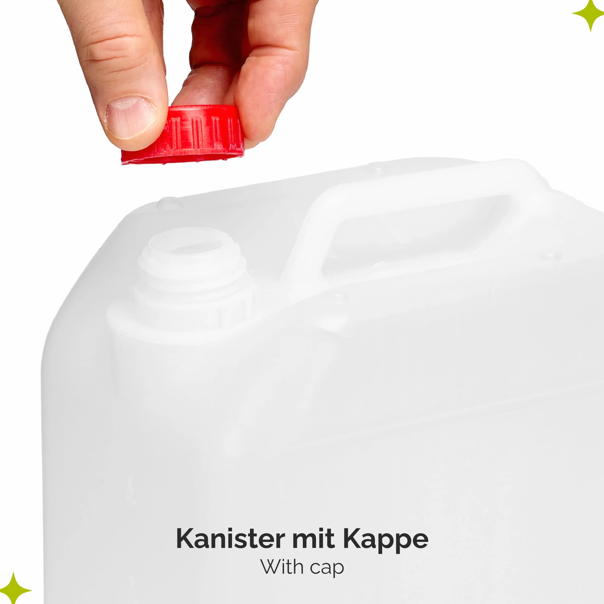 Garronda Kanister na wodę kempingowy bez BPA, bezpieczny dla żywności, pojemnik na wodę, kanister 5 L biały, zbiornik na wodę, akcesoria kempingowe, outdoor, kanister na wodę kempingowy GD-0082