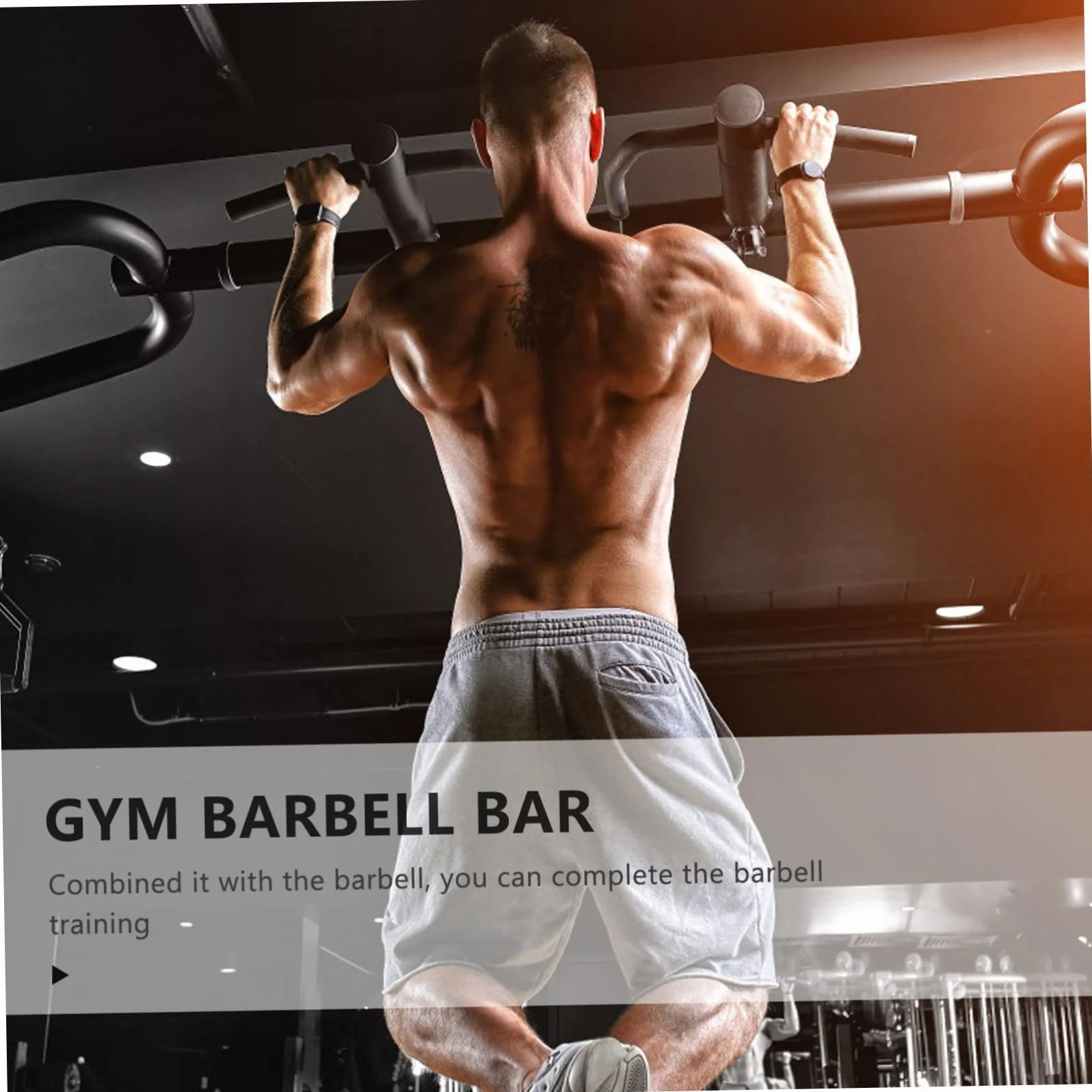 Fitness Lever Wysokowydajny Przyrząd Do Treningu Siłowego Drążek Do Ćwiczeń Pleców Lekki i Przenośny