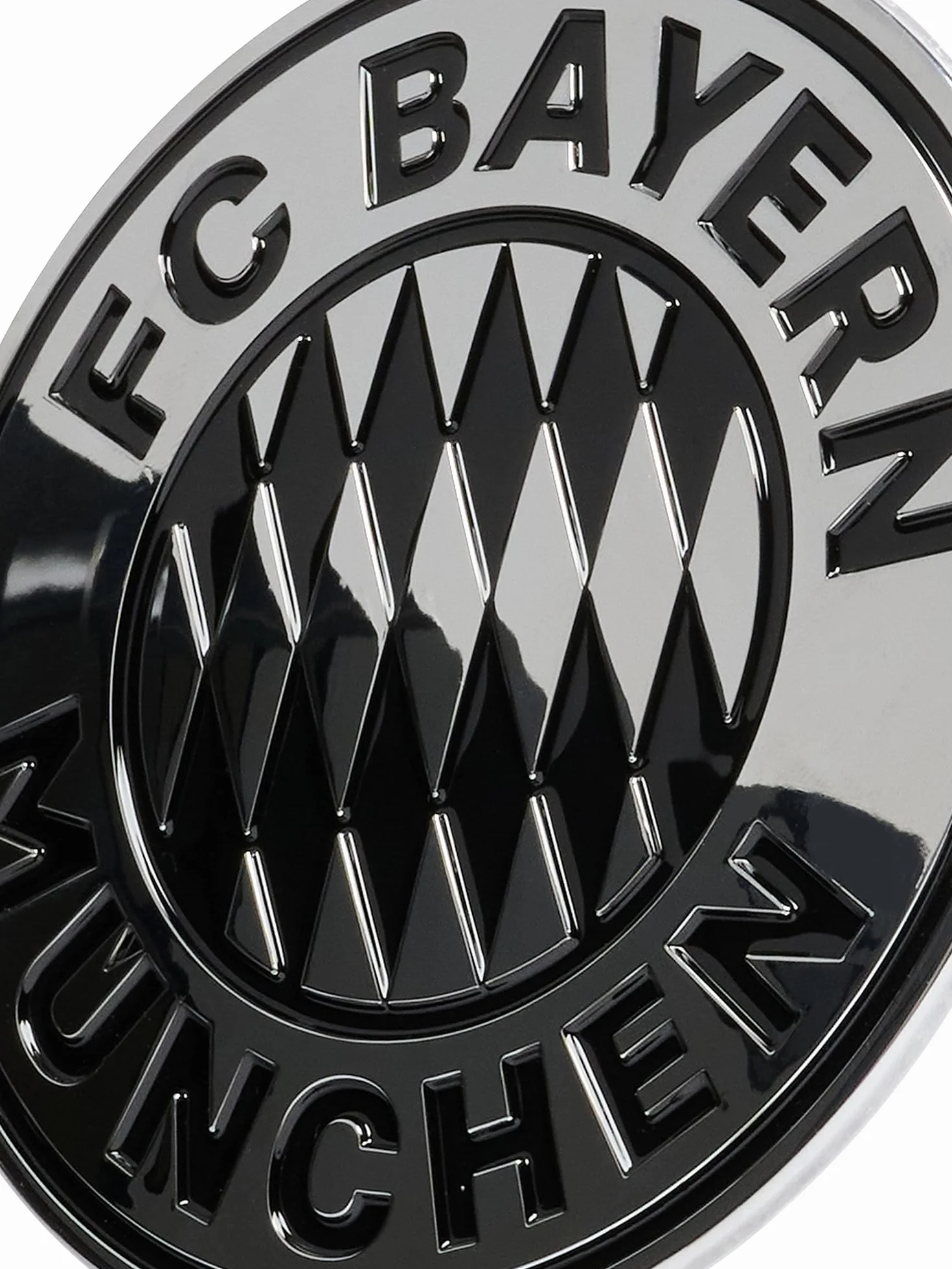 FC Bayern München naklejka chromowane logo