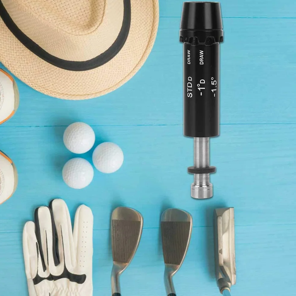 VGEBY1 Złącze do klubu golfowego, Adapter wału golfowego pracuje ze stopu aluminium dla kierowcy Cobra King F9