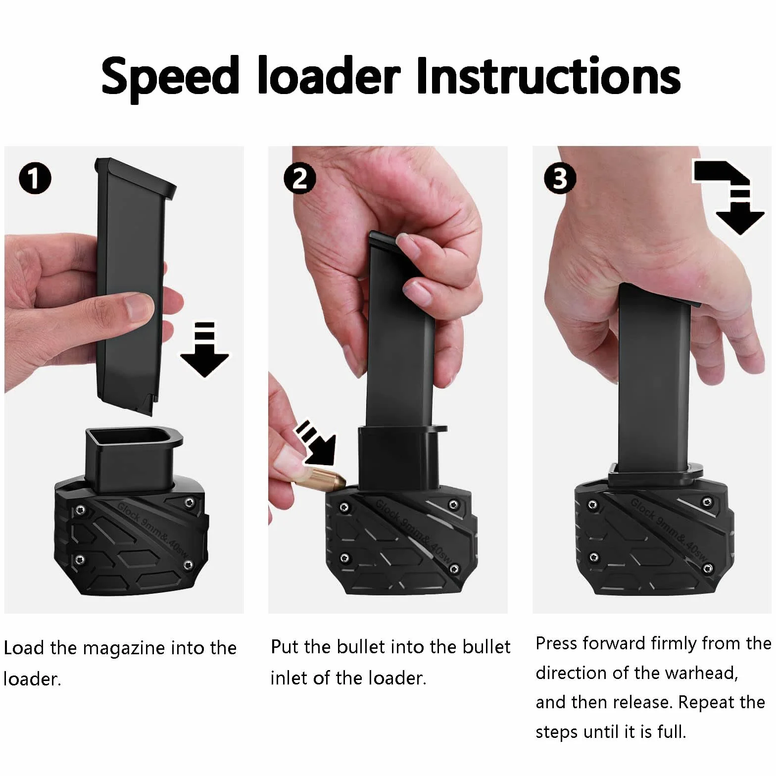 Uniwersalna ładowarka Mag Speed 9 mm/.40