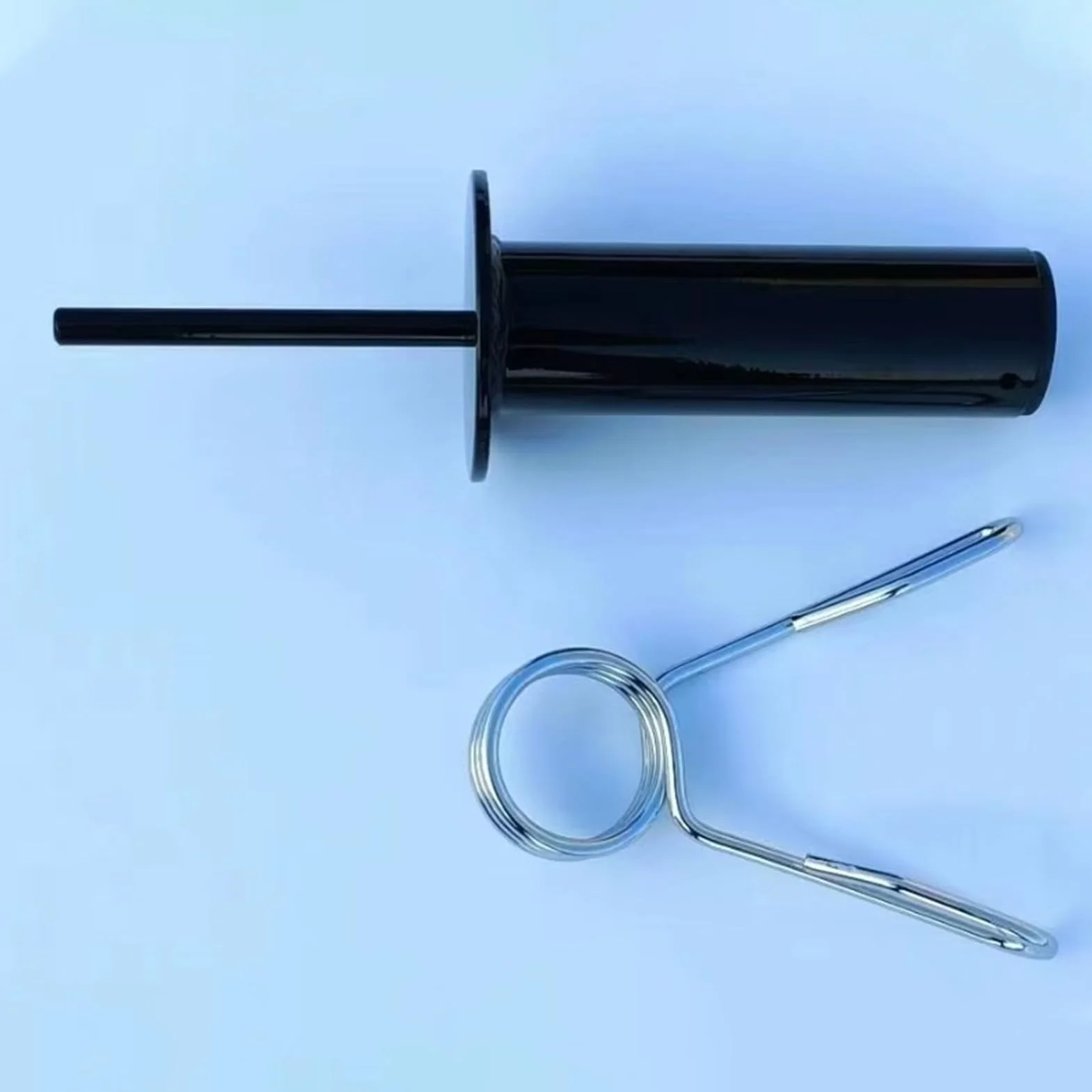 Gym Pin Extender Barbell Plate Add-On Loading Pin Adapter Steel Construction 4.33 Inch Home Gym Weightlifting Accessory
