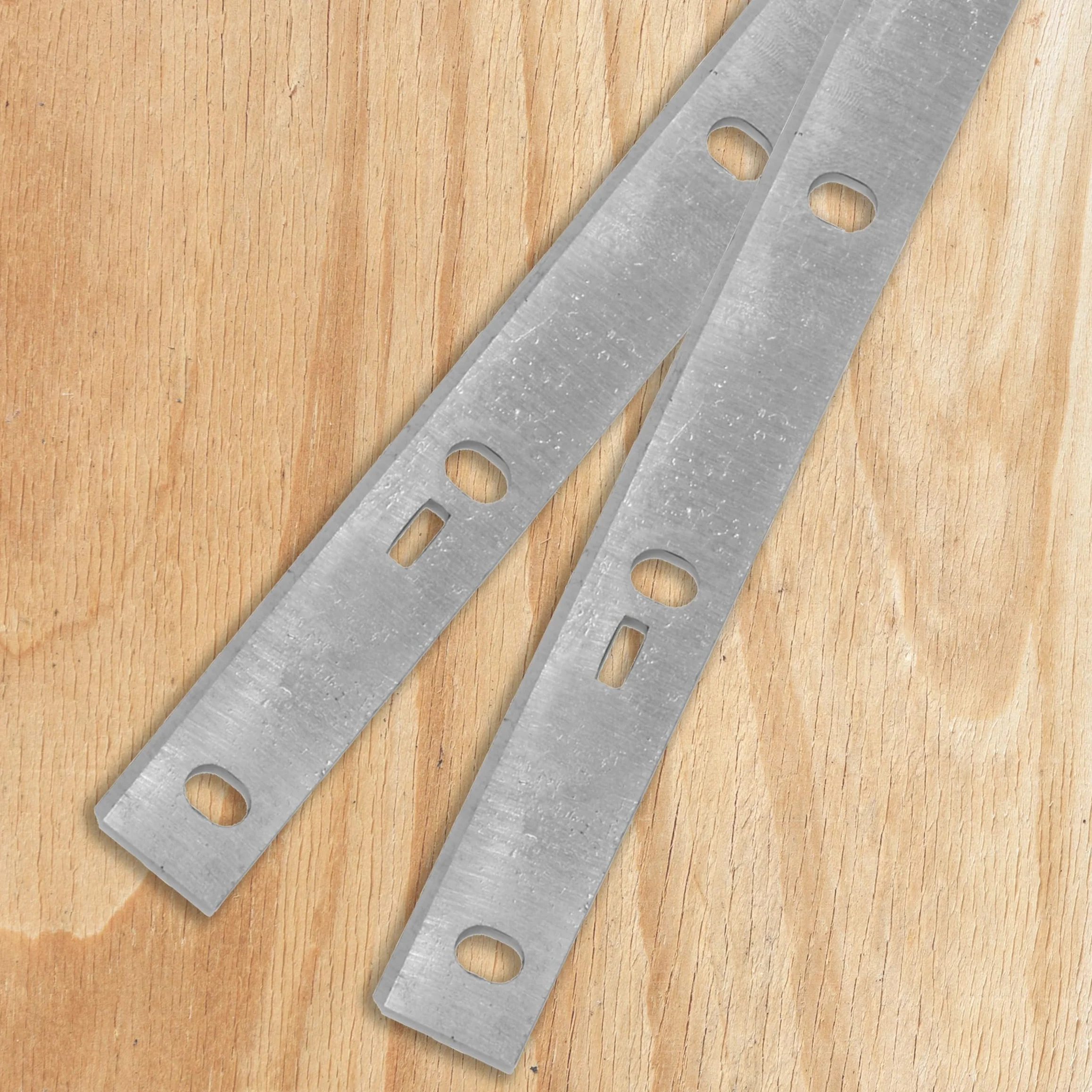 Güde nóż do strugania pary do GADH 254 ze stali High Speed Steel, 2 sztuki, srebrny