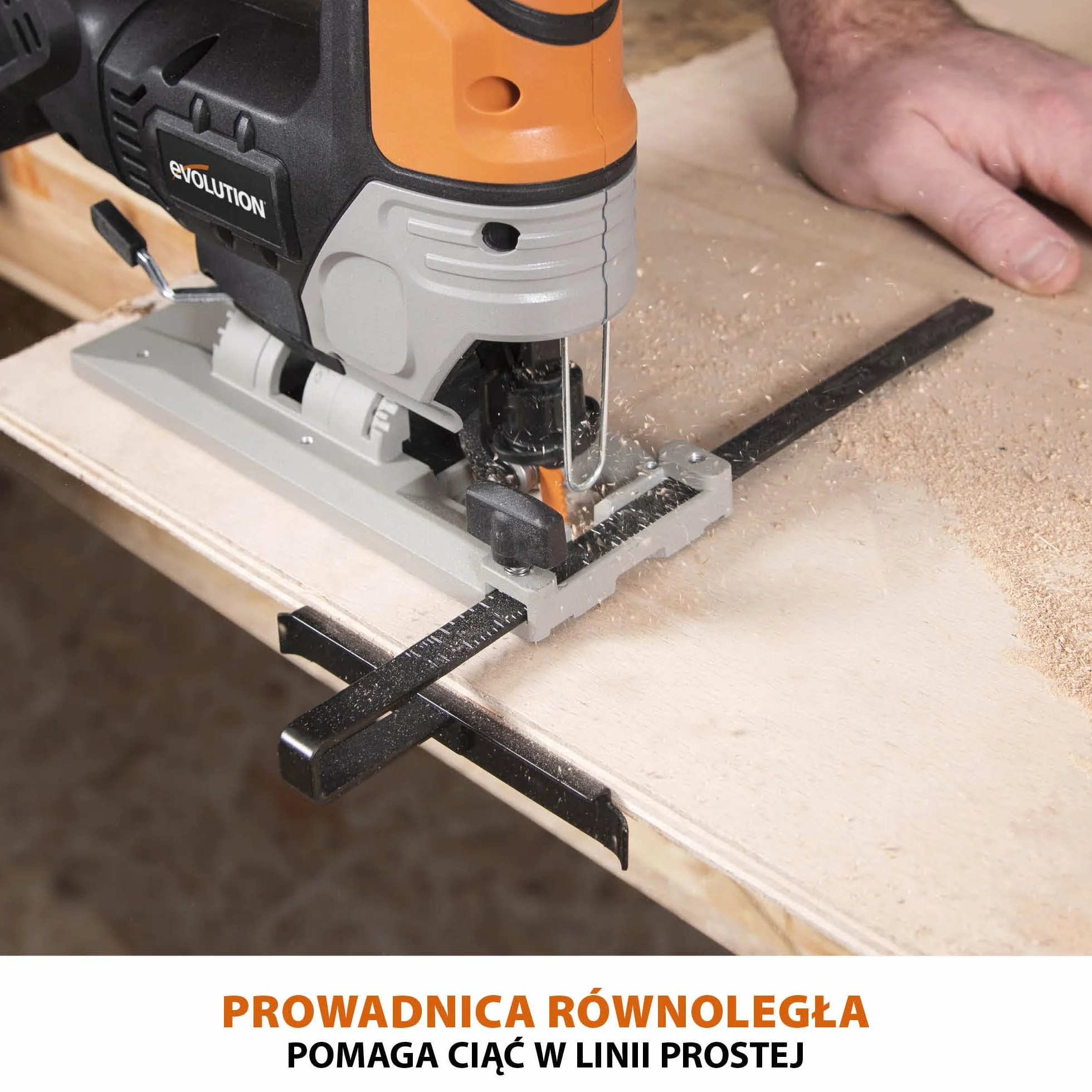 Evolution Power Tools Bezprzewodowa wyrzynarka R90JGS-Li z 5 tarczami