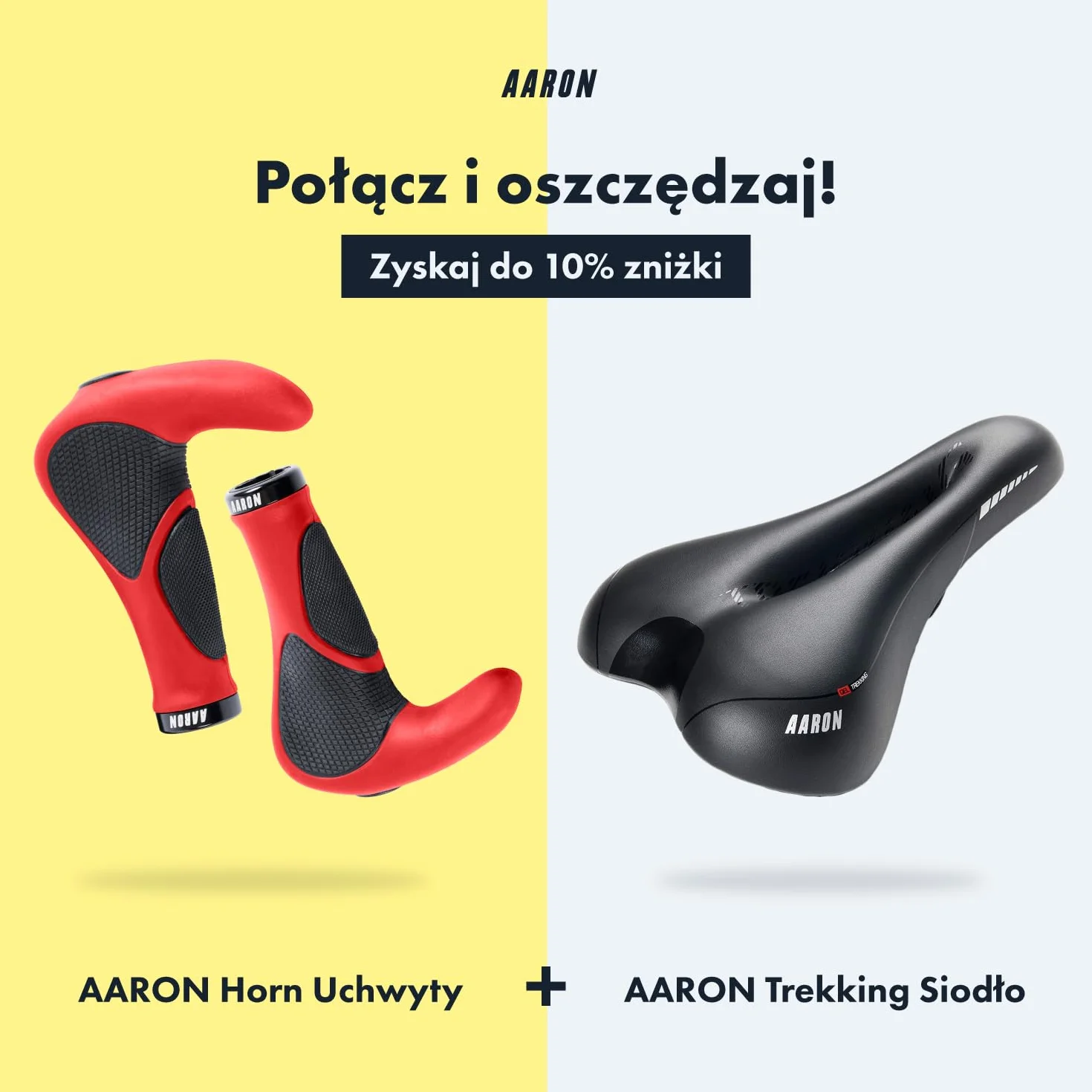 Aaron Horn - uchwyty na kierownicę z żelową amortyzacją - ergonomiczne rogi kierownicy z antypoślizgowego kauczuku - uchwyty rowerowe do e-bike, roweru trekkingowego, roweru górskiego, roweru
