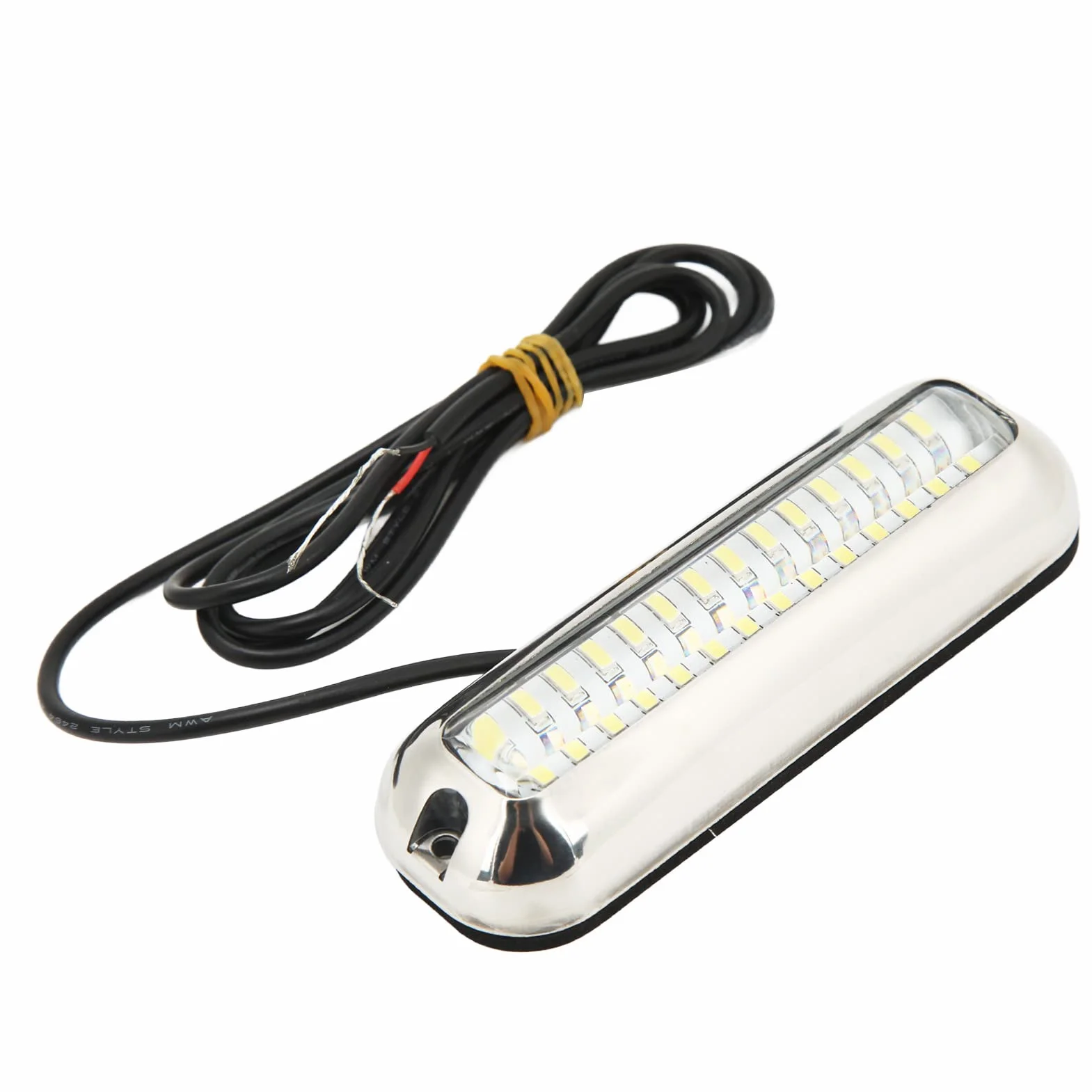 Marine Led Lights 42LEDS Wodoodporne Podwodne światło LED łodzi 10-30V DC Korek Spustowy światła dla Jachtu łódź/jacht Serii Statek/jacht Części(Niebieskie światło)