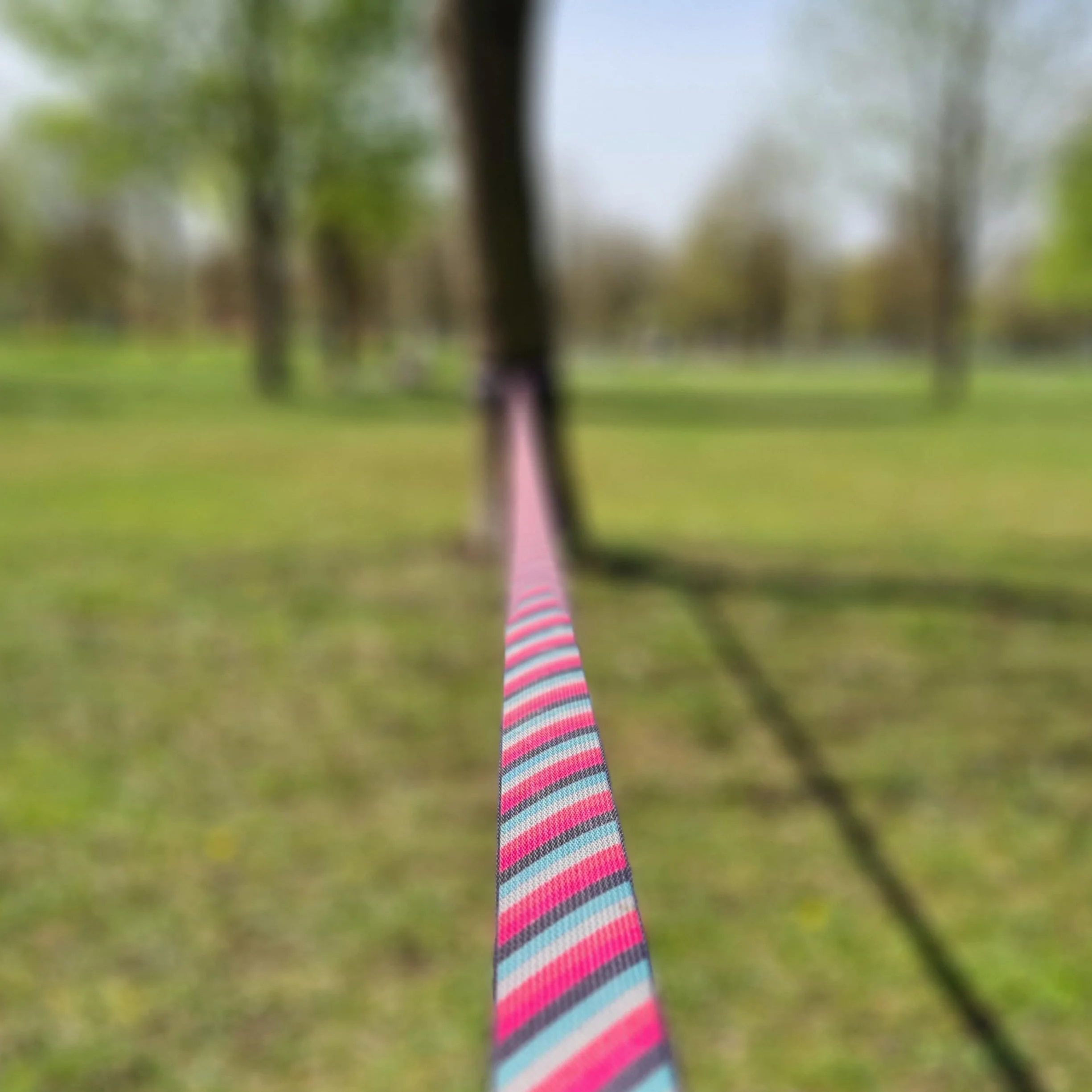 Zestaw Slackline, długość 15 m, kompletny zestaw dla dzieci, początkujących, zaawansowanych i profesjonalistów, łącznie z torbą do noszenia
