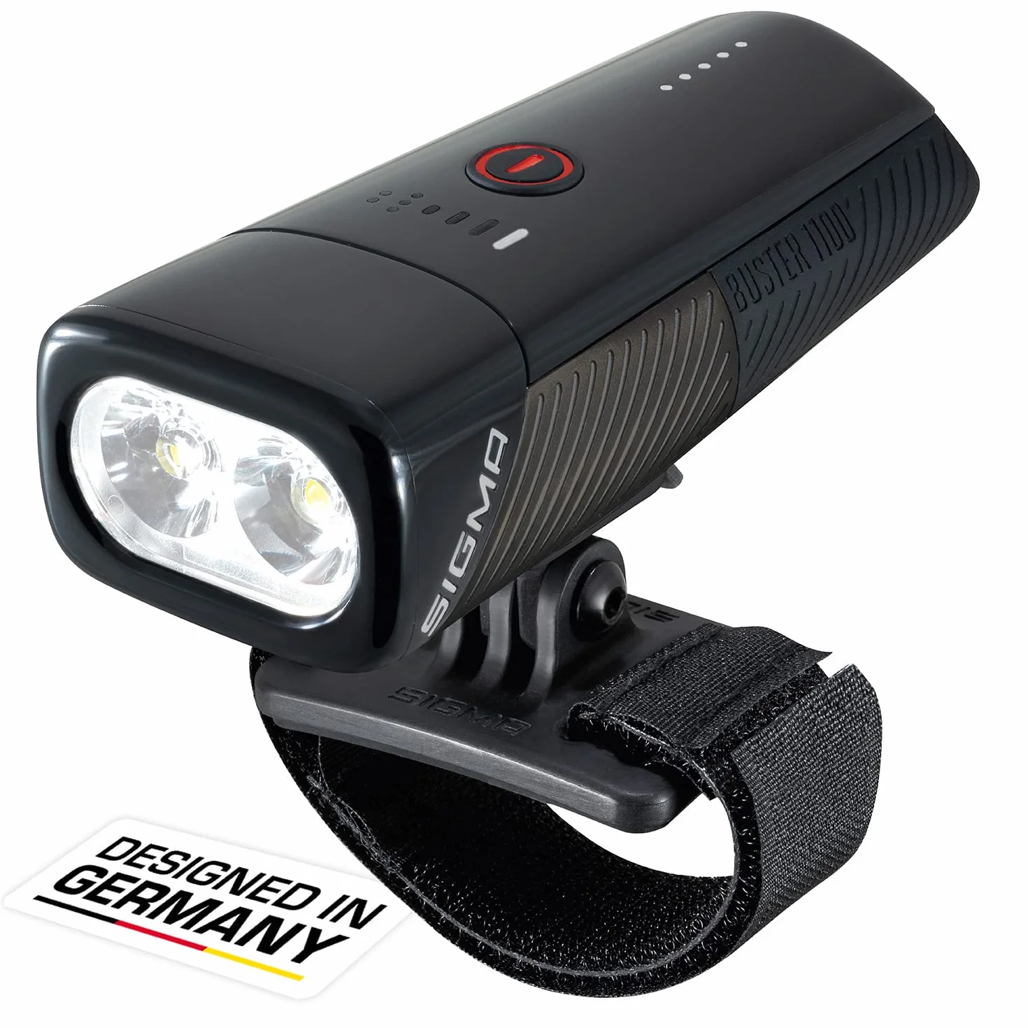 SIGMA Sport Buster 1100 Przednia Lampka Rowerowa 1100 Lumenów Ładowalna 5 Trybów