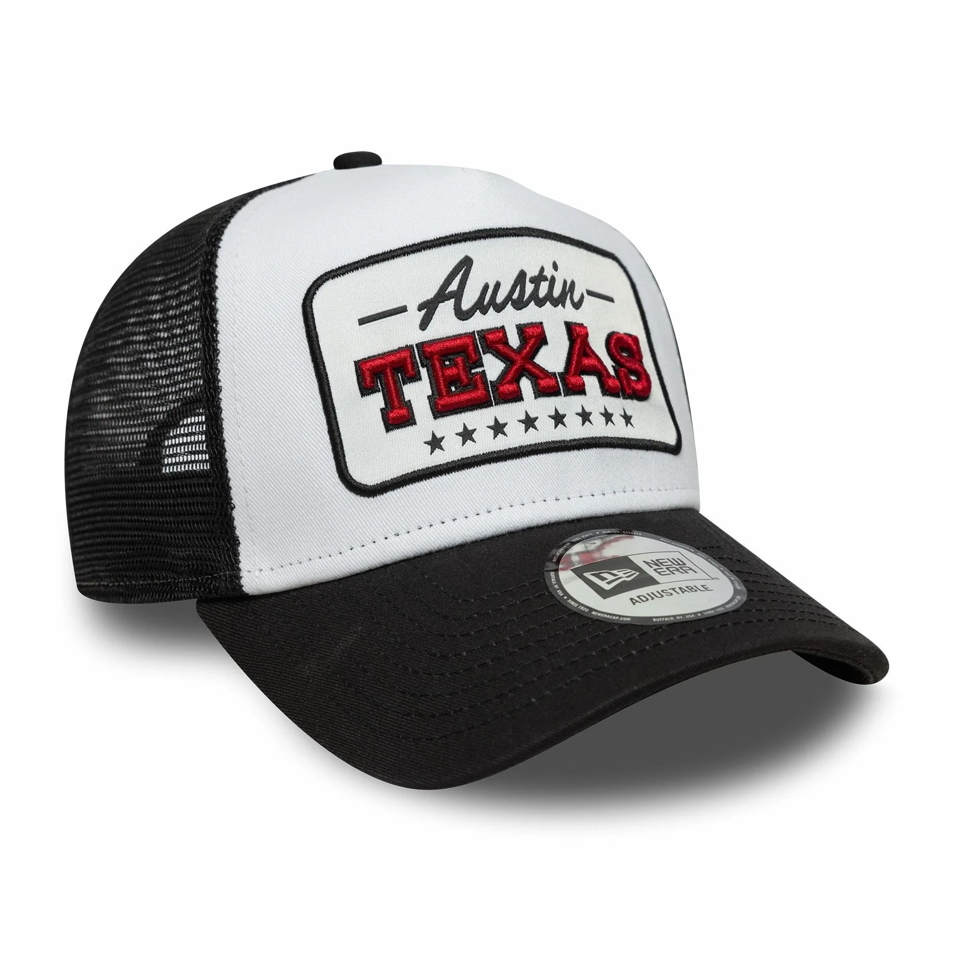 New Era Trucker Cap A-Frame World Cities - Regulowana czapka z siatką