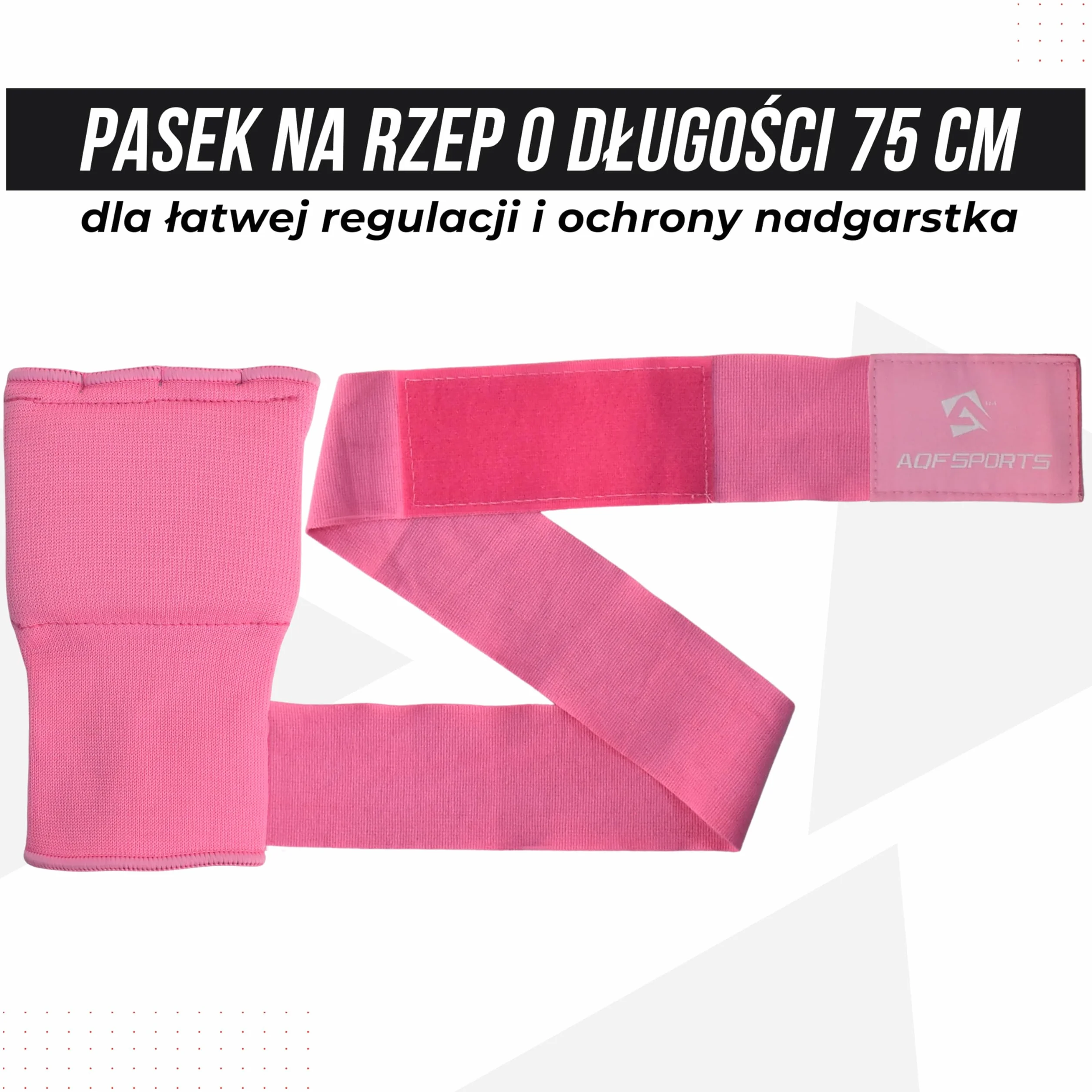 AQF Wewnętrzne Rękawice Bokserskie Bandaże Wyściełane Pięścią Rękawice Z Żelowym Paskiem MMA Kick Czarne, Niebieskie I Czerwone