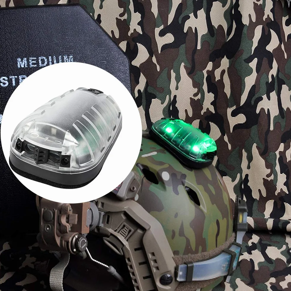 Lampa Błyskowa na podczerwień Ir Strobe Light Kask Nylon ABS EX433 Bezpieczeństwa