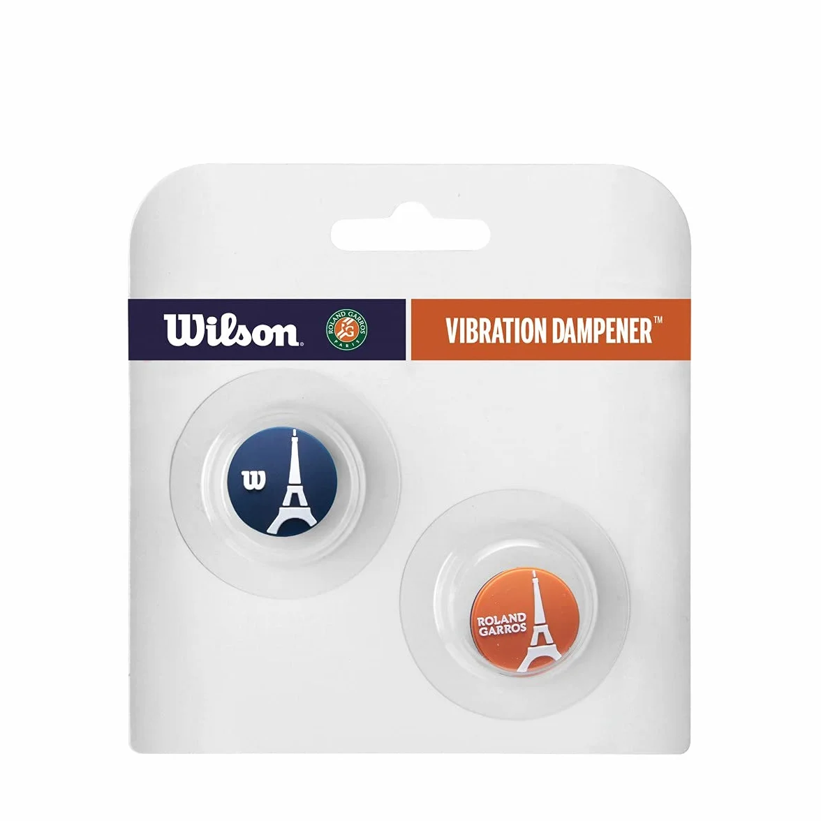Wilson RG Eiffel Tower DAMPENER Blue Wh uchwyty tenisowe, niebieski/pomarańczowy/biały