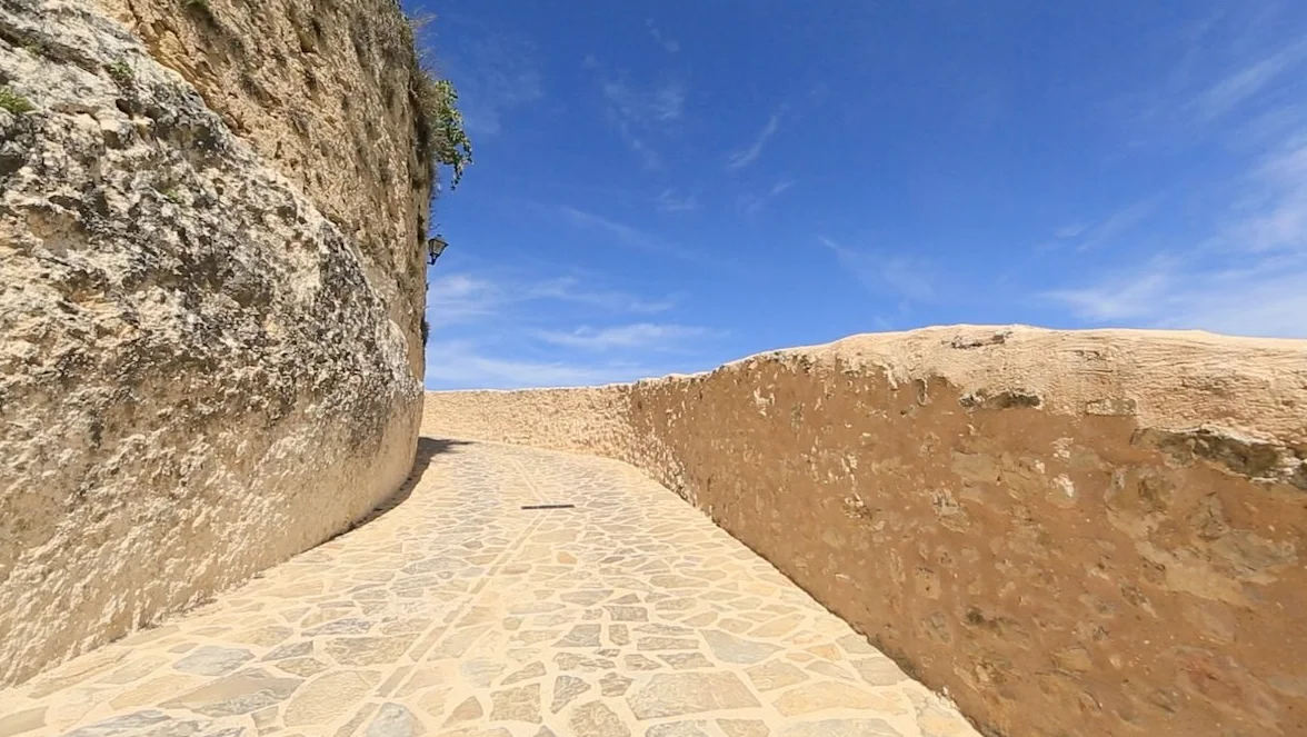 Virtual Cycle Rides - Olives Groves for Indoor Cycling Treadmill and Running Workouts
