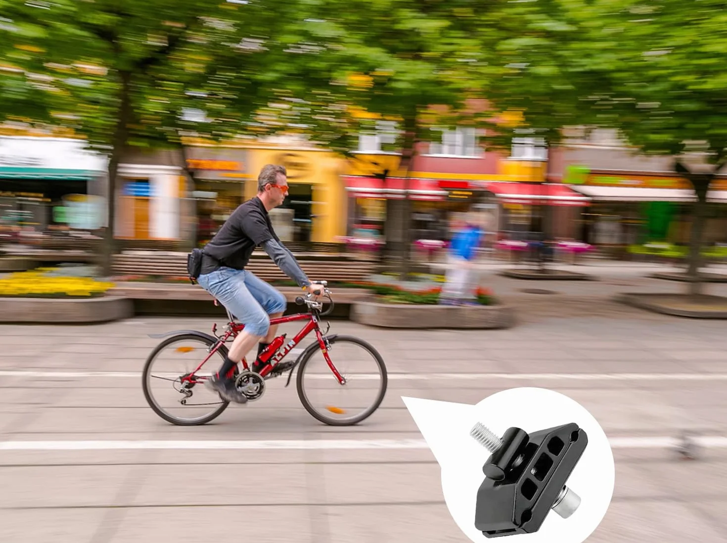 Rowerowy pojedynczy gwóźdź do siedzenia, głowica zacisku rowerowego, głowica do siodełka rowerowego, wspornik siodełka do akcesoriów rowerowych, pojedyncza głowica gwoździa, sztyca podsiodłowa, czarna
