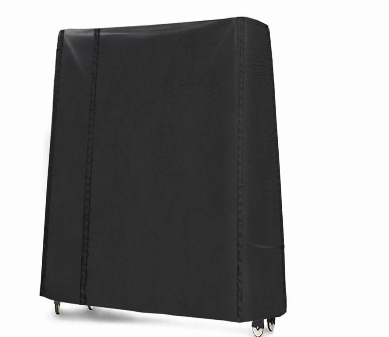 AMSAMOTION Pokrowiec na stół do tenisa stołowego Ping Pong Pokrowiec ochronny Heavy Duty Wodoodporny Wiatroszczelny Anty-UV Oxford Tkanina Ochronna na zewnątrz 165 × 70 × 185 cm