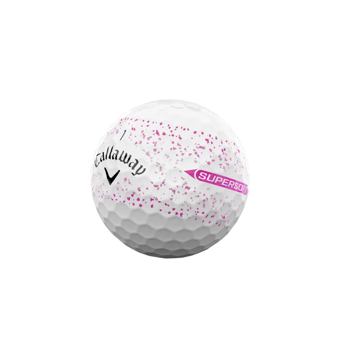 Callaway New Supersoft Splatter 360 2025, Piłki golfowe