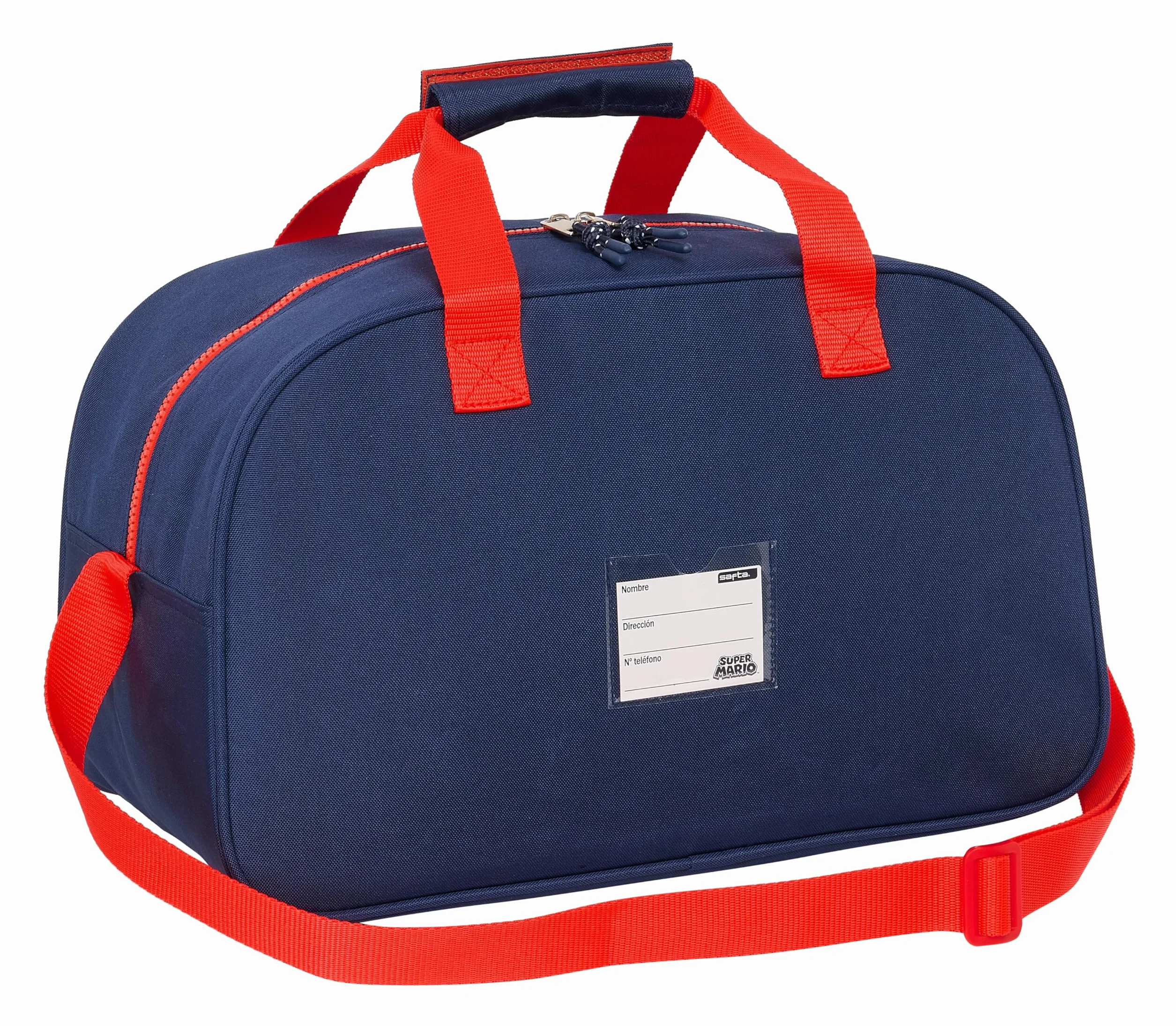 Torba sportowa Super Mario World 40x23x24 cm granatowa